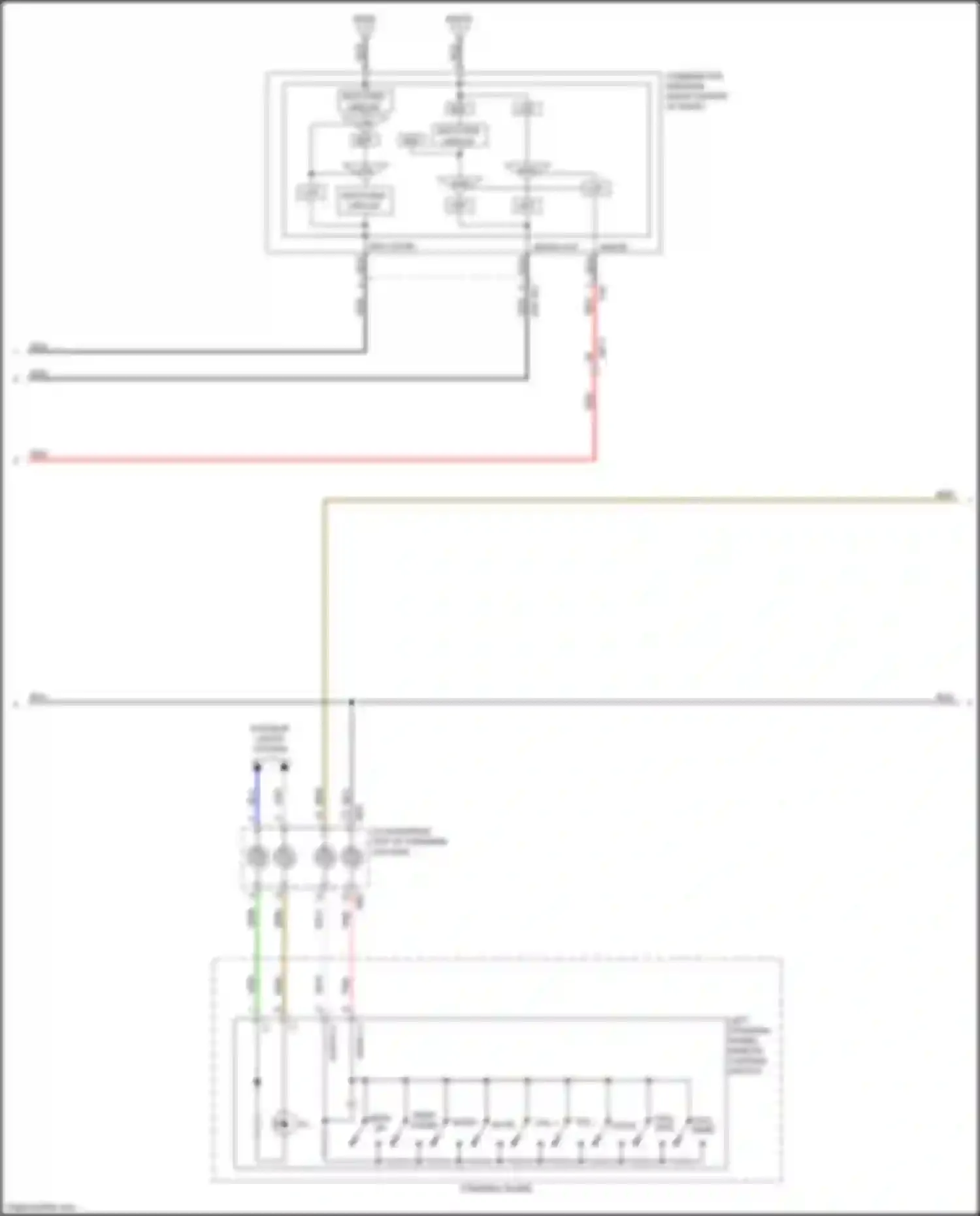 Soul Kia III (2019-2024): Radio circuit, w/o amplifier w/o idle stop/go (2 of 3)
