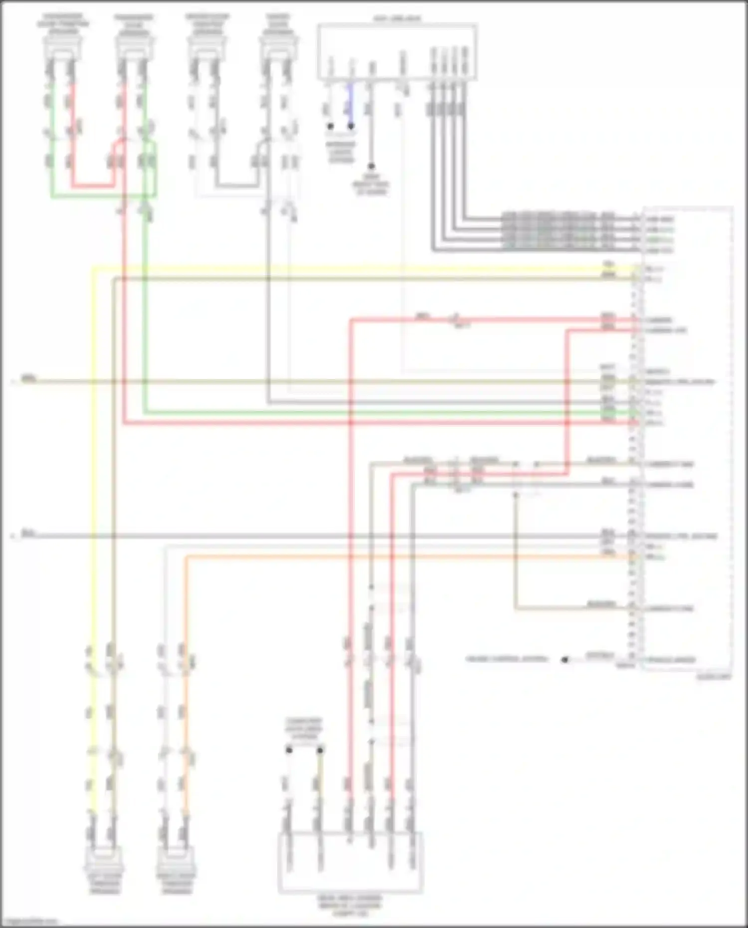 Soul Kia III (2019-2024): Radio circuit, w/o amplifier w/o idle stop/go (3 of 3)