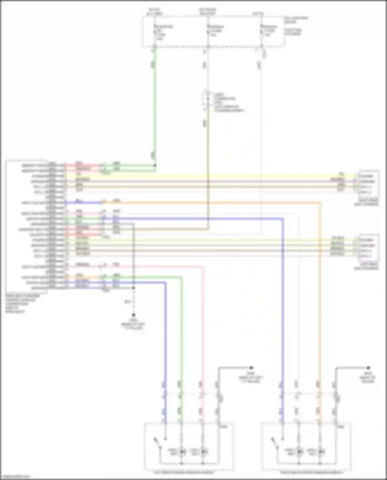 Wiring diagram blk for Kia Soul III (2019-2024) (10 of 151)