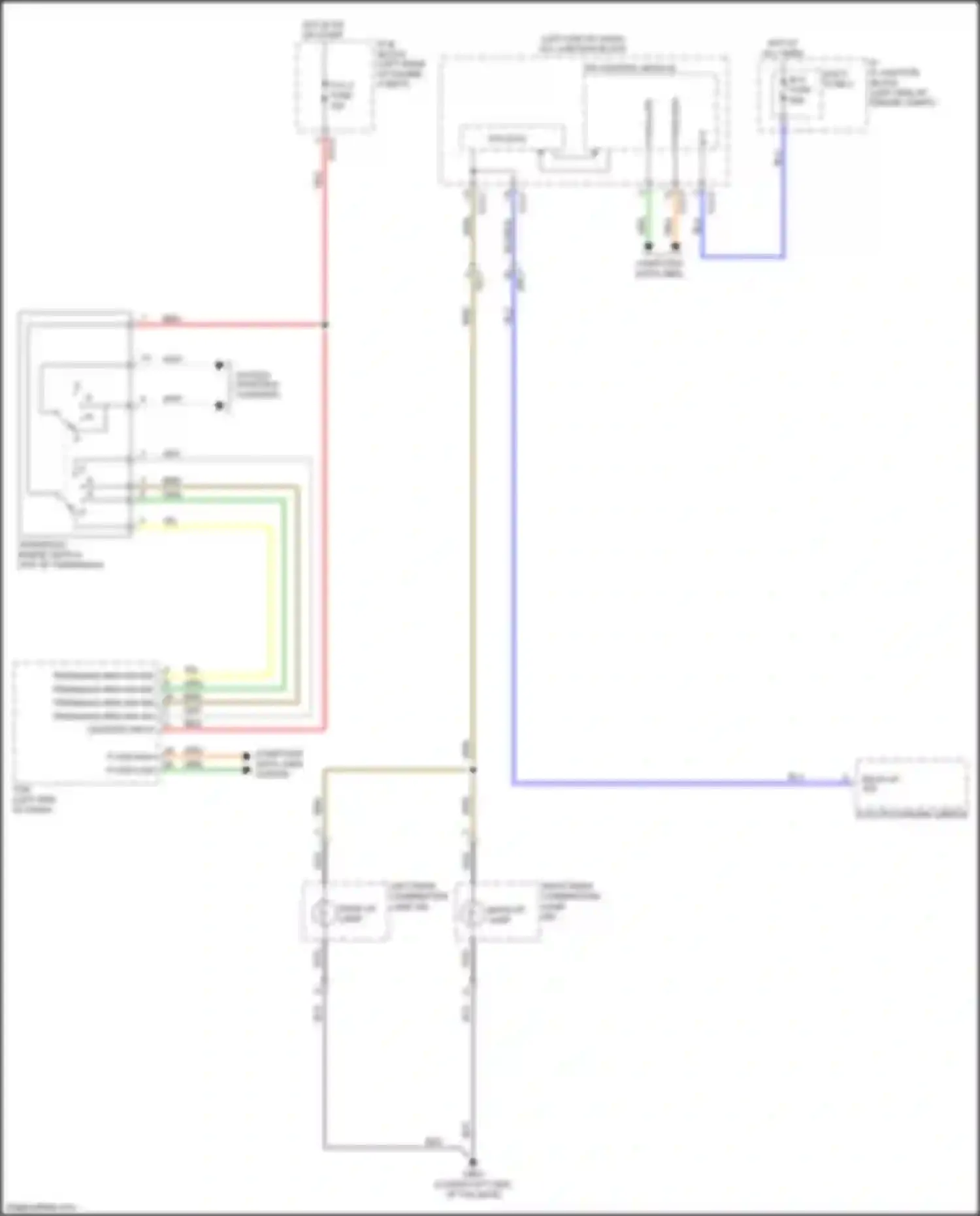 Wiring diagram blk for Kia Soul III (2019-2024) (131 of 151)