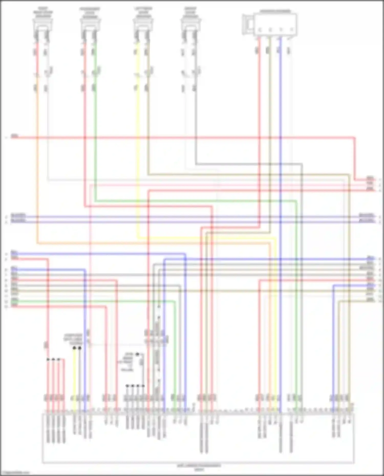 Wiring diagram blk/org for Kia Soul III (2019-2024) (22 of 57)
