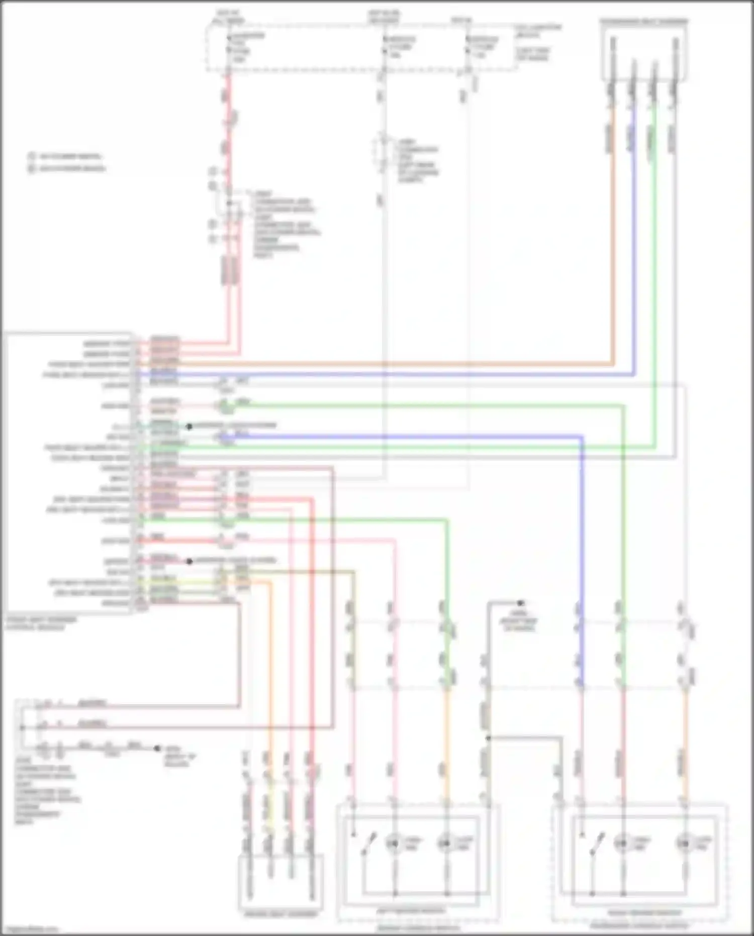 Wiring diagram blk/red for Kia Soul III (2019-2024) (1 of 5)