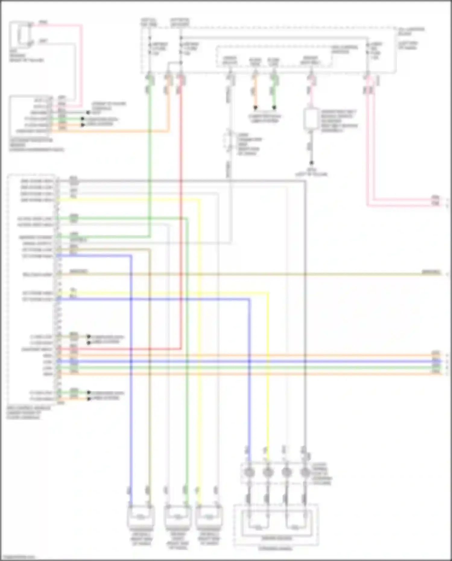 Wiring diagram clock- spring for Kia Soul III (2019-2024) (6 of 6)