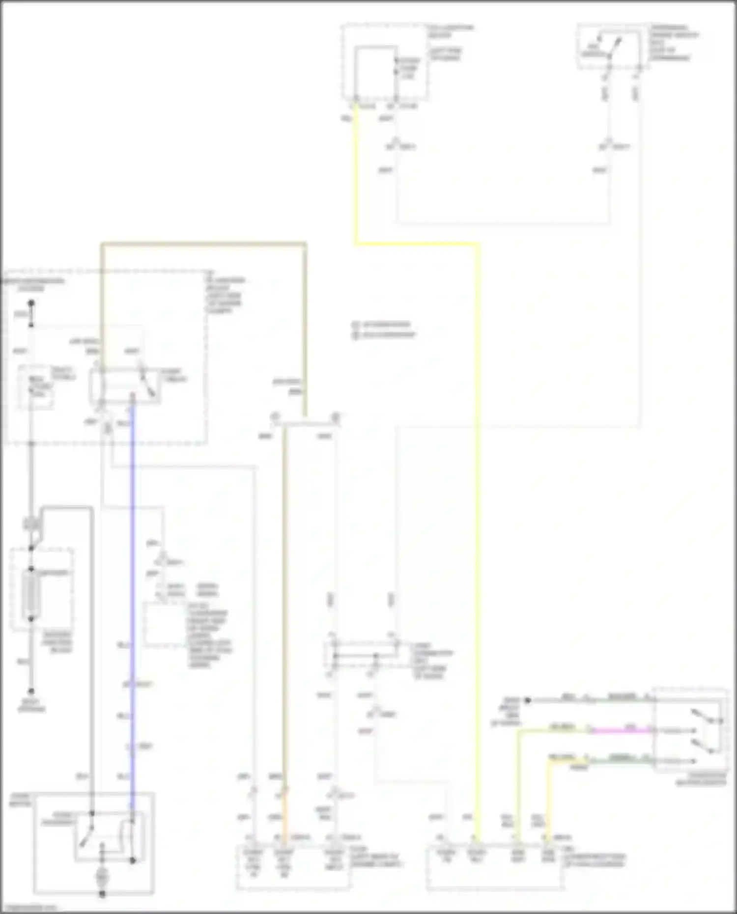 Wiring diagram e/r junction block for Kia Soul III (2019-2024) (13 of 29)