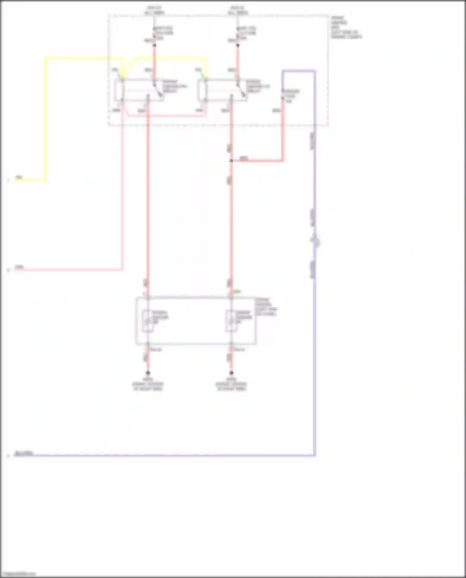 Wiring diagram front deicer 2 for Kia Soul III (2019-2024) (1 of 2)