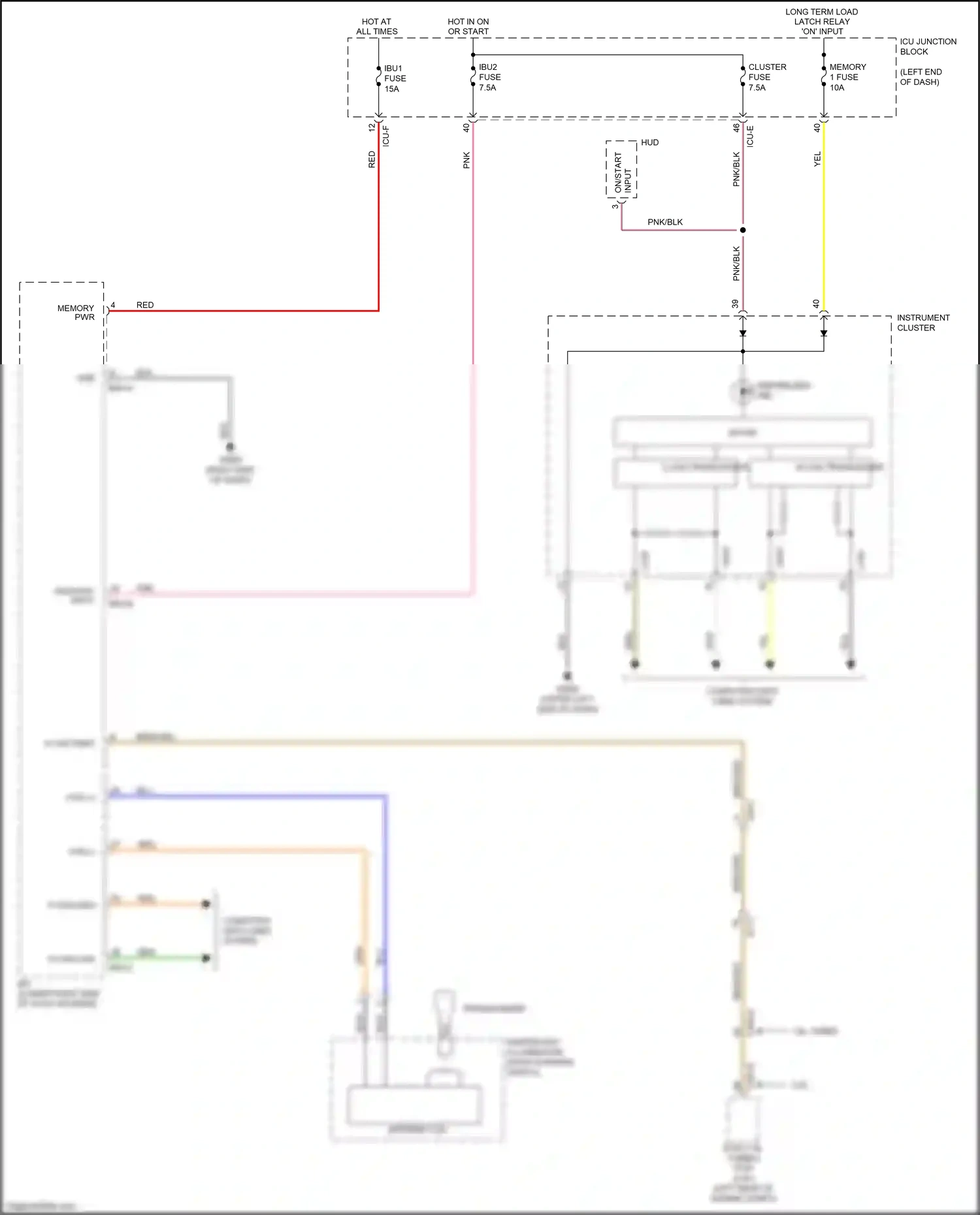 Kia Soul III (2019-2024) icu-e wiring diagram  (18 of 63)
