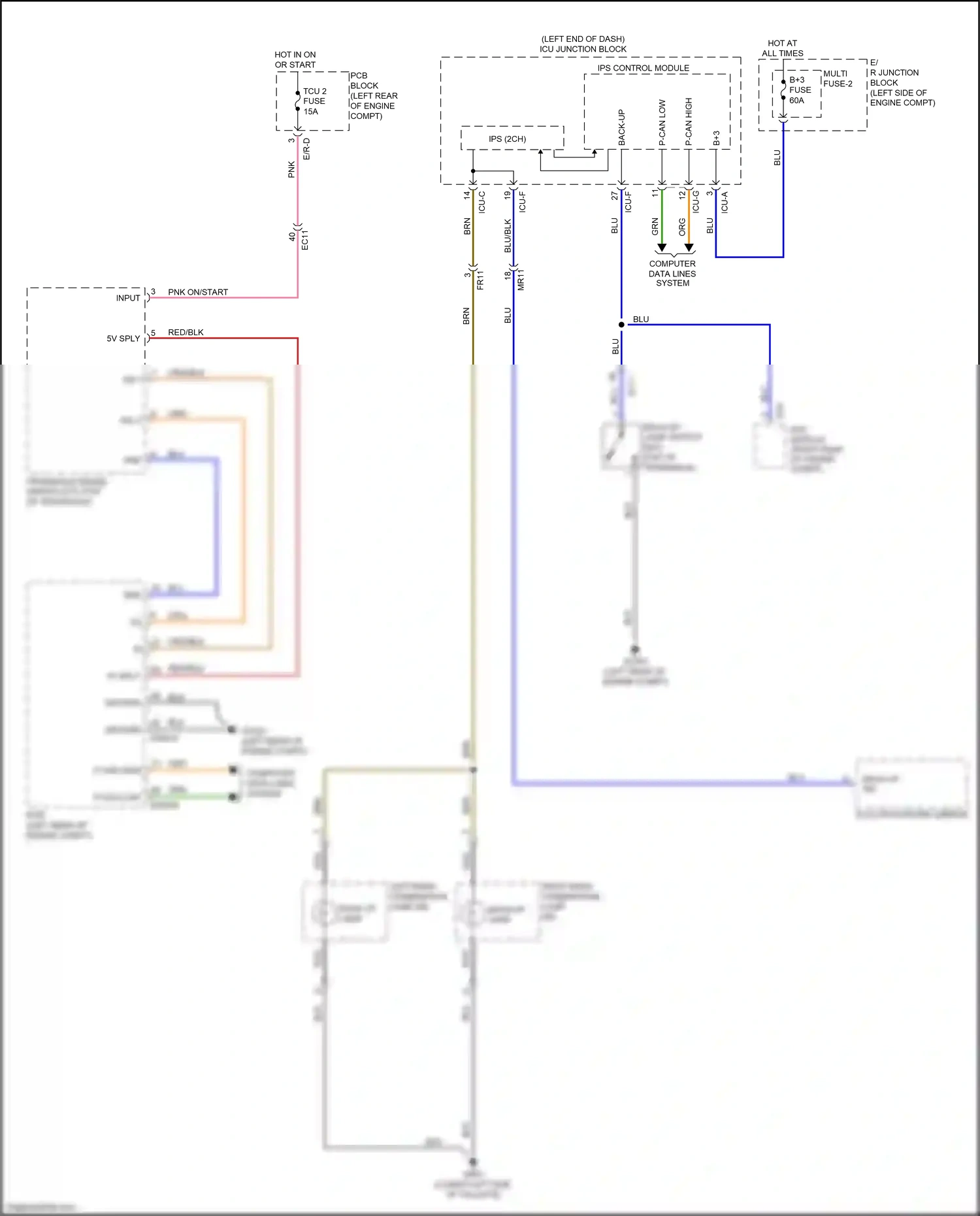 Wiring diagram ips control module for Kia Soul III (2019-2024) (41 of 41)