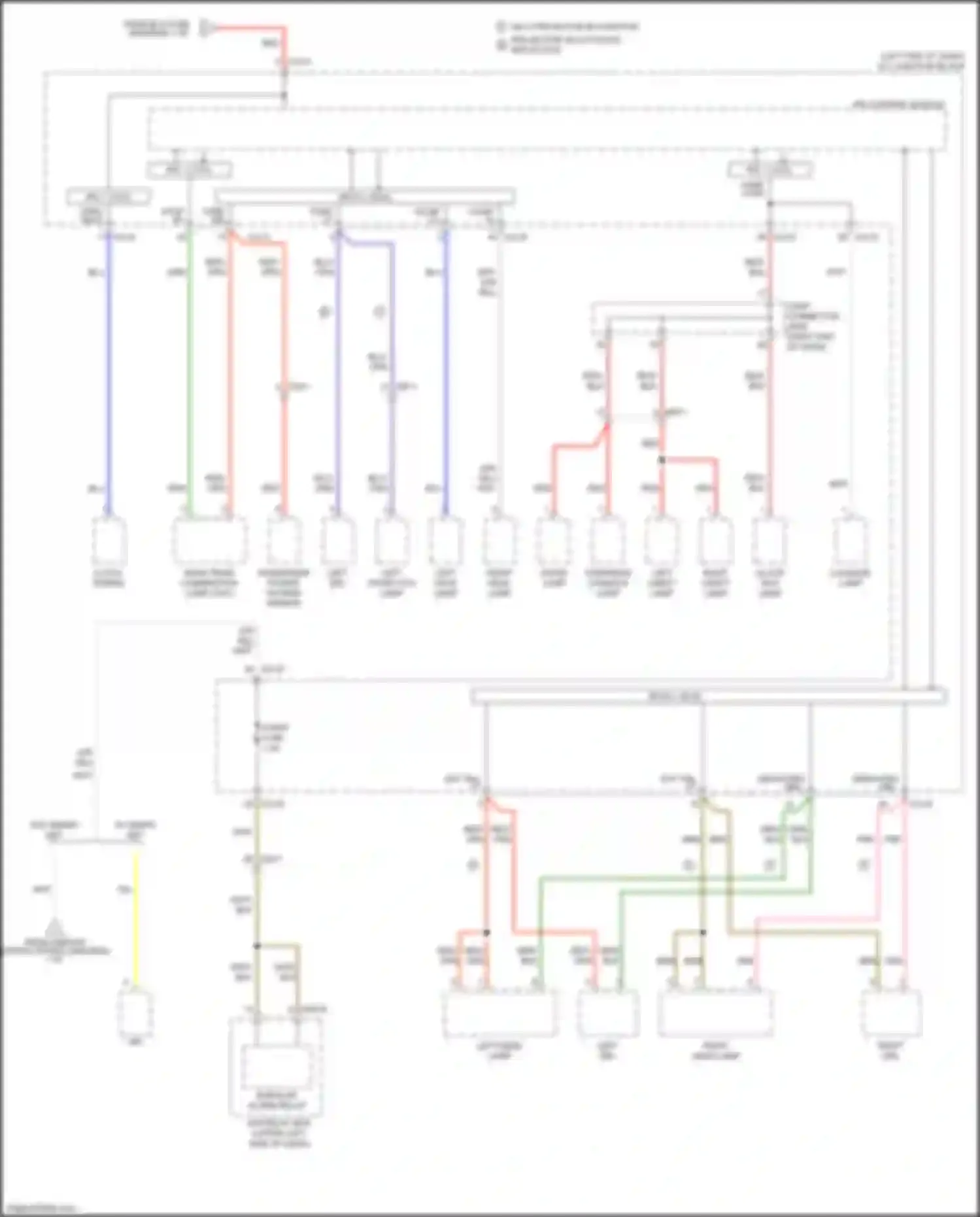 Wiring diagram ips control module for Kia Soul III (2019-2024) (39 of 41)