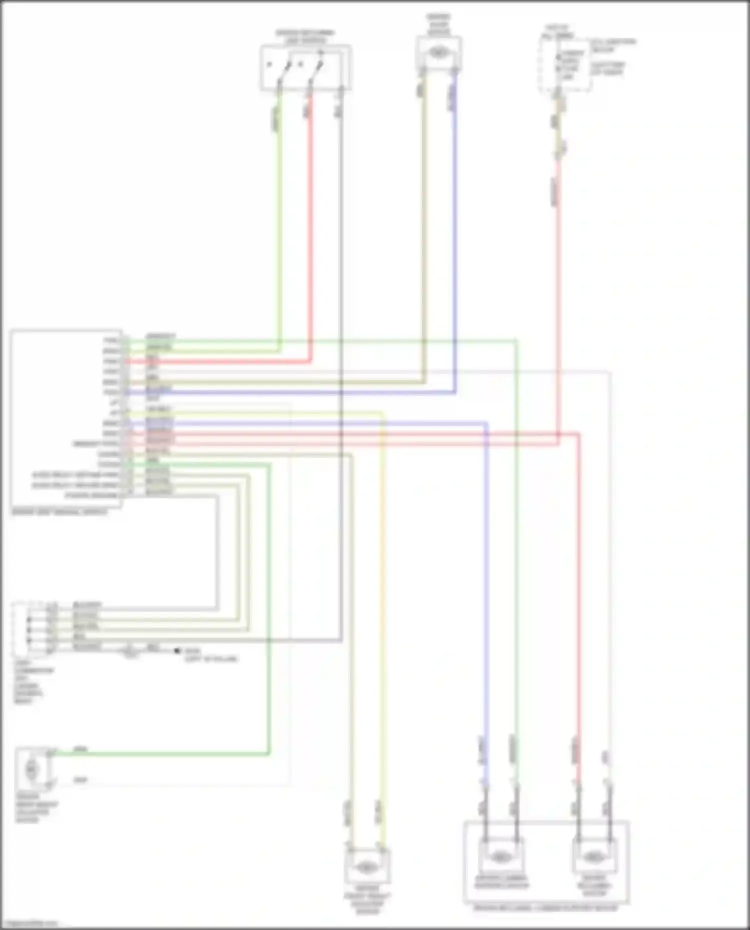 Wiring diagram memory pwr for Kia Soul III (2019-2024) (1 of 17)