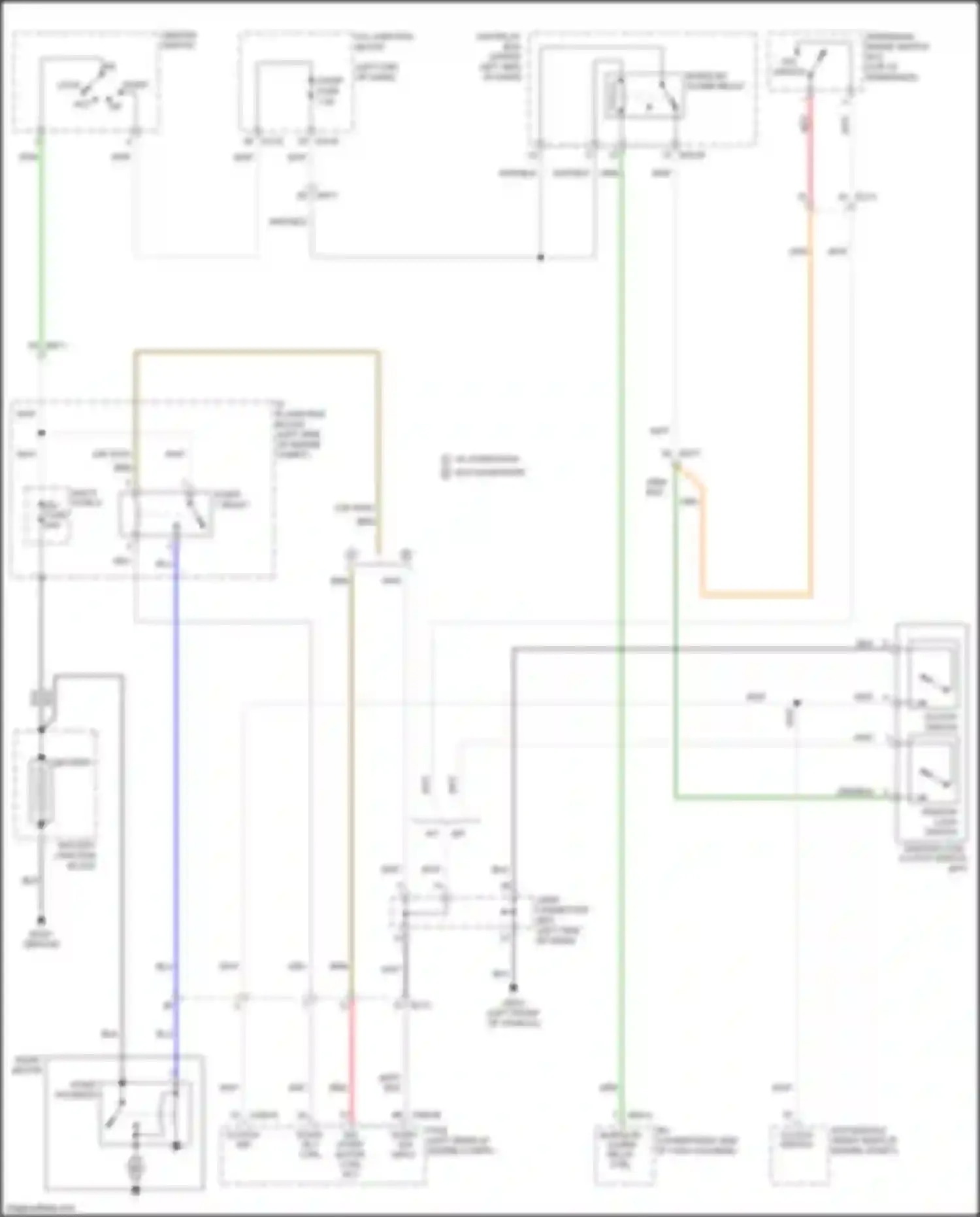 Wiring diagram m/t a/t for Kia Soul III (2019-2024) (1 of 1)