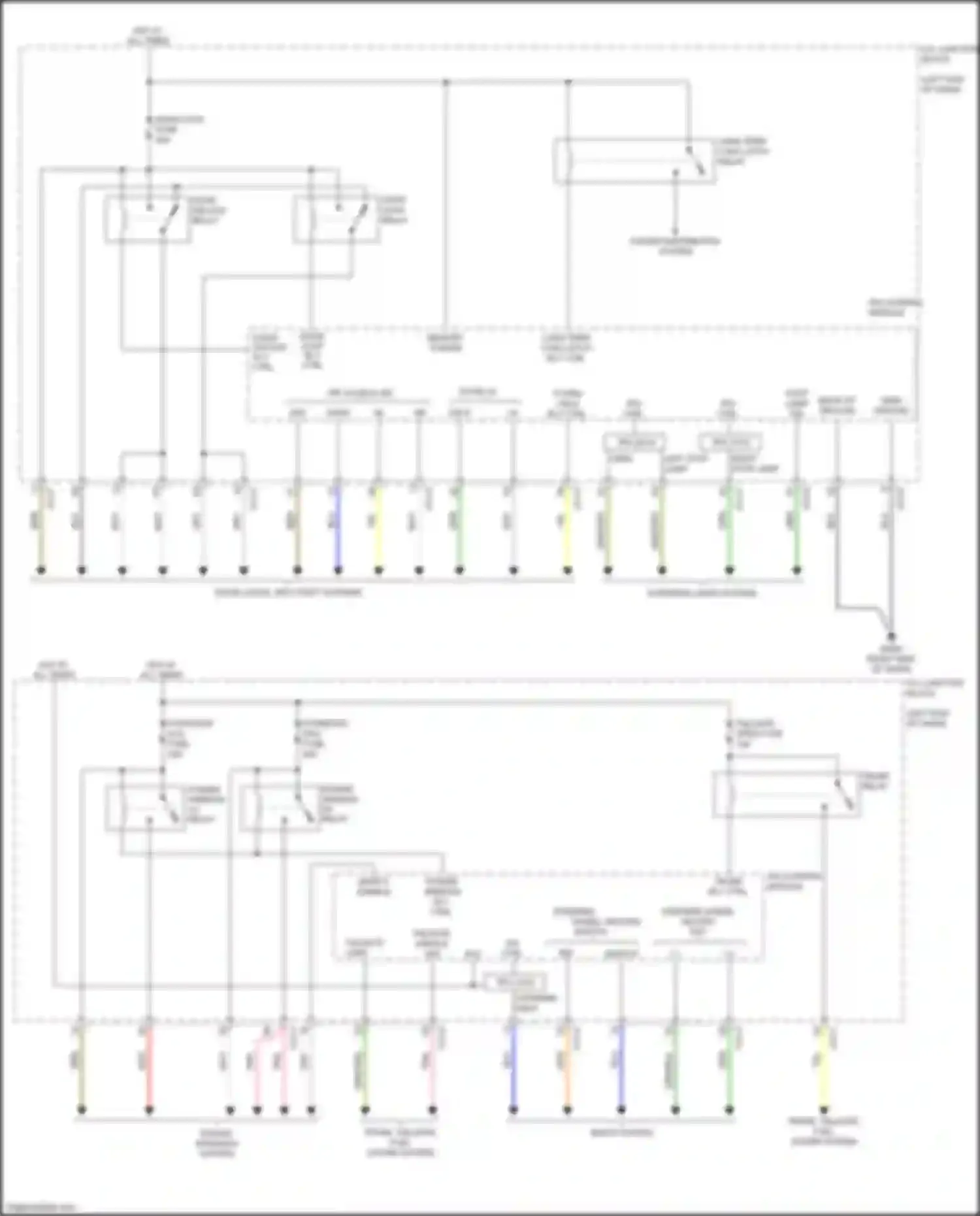 Wiring diagram t/turn unlk rly ctrl for Kia Soul III (2019-2024) (1 of 1)