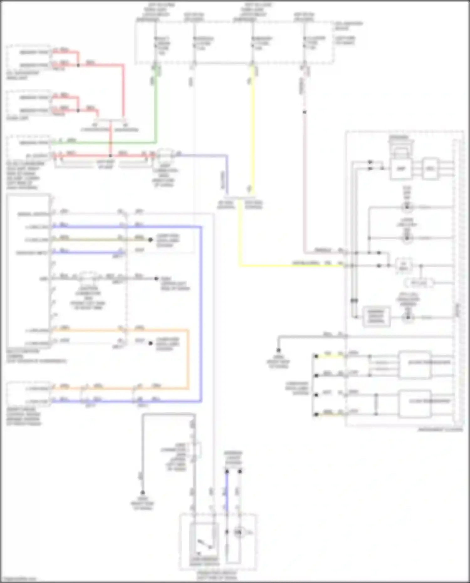Wiring diagram w/ idle stop/go for Kia Soul III (2019-2024) (1 of 4)