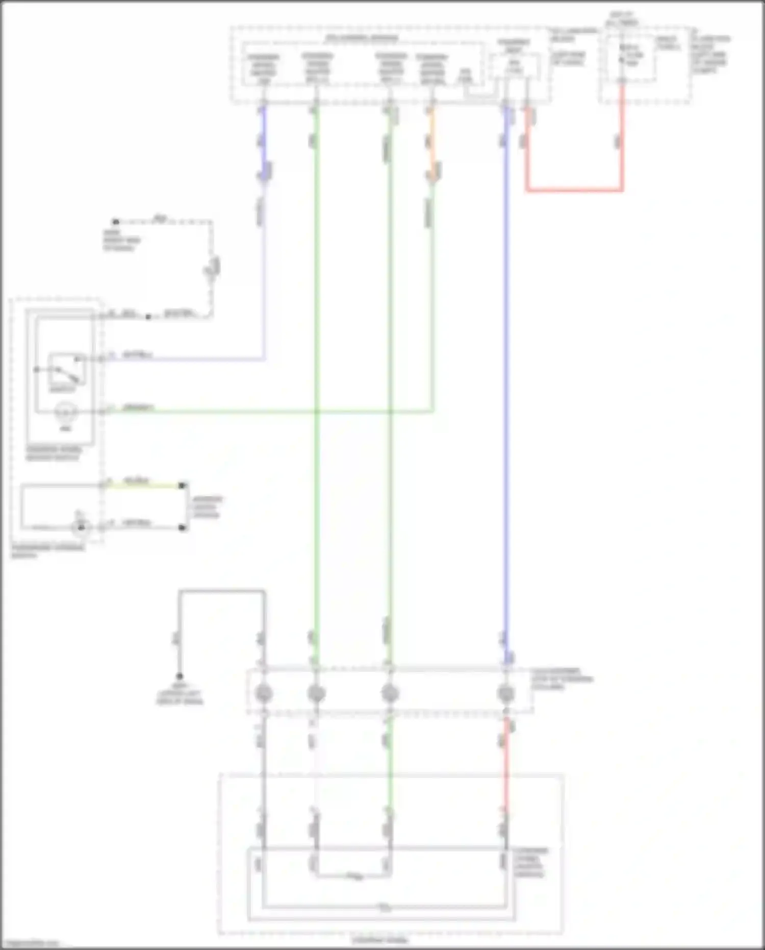 Wiring diagram yel/blk for Kia Soul III (2019-2024) (4 of 23)