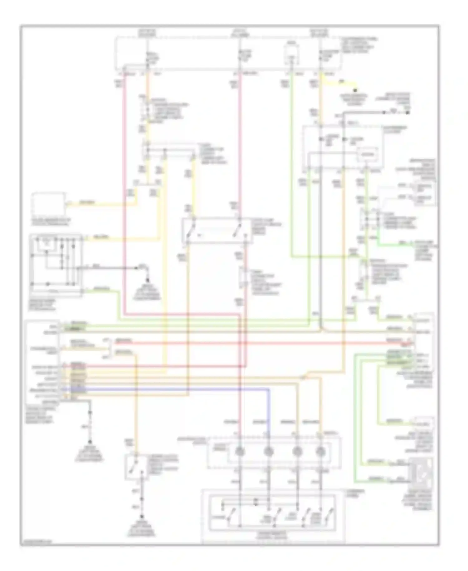 Spectra Kia I facelift 2 (2004-2011): Cruise control circuit
