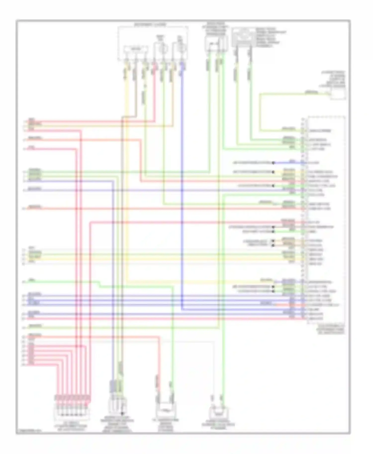 Spectra Kia I facelift 2 (2004-2011): Wiring diagram engine performance 2.0l (3 of 3)