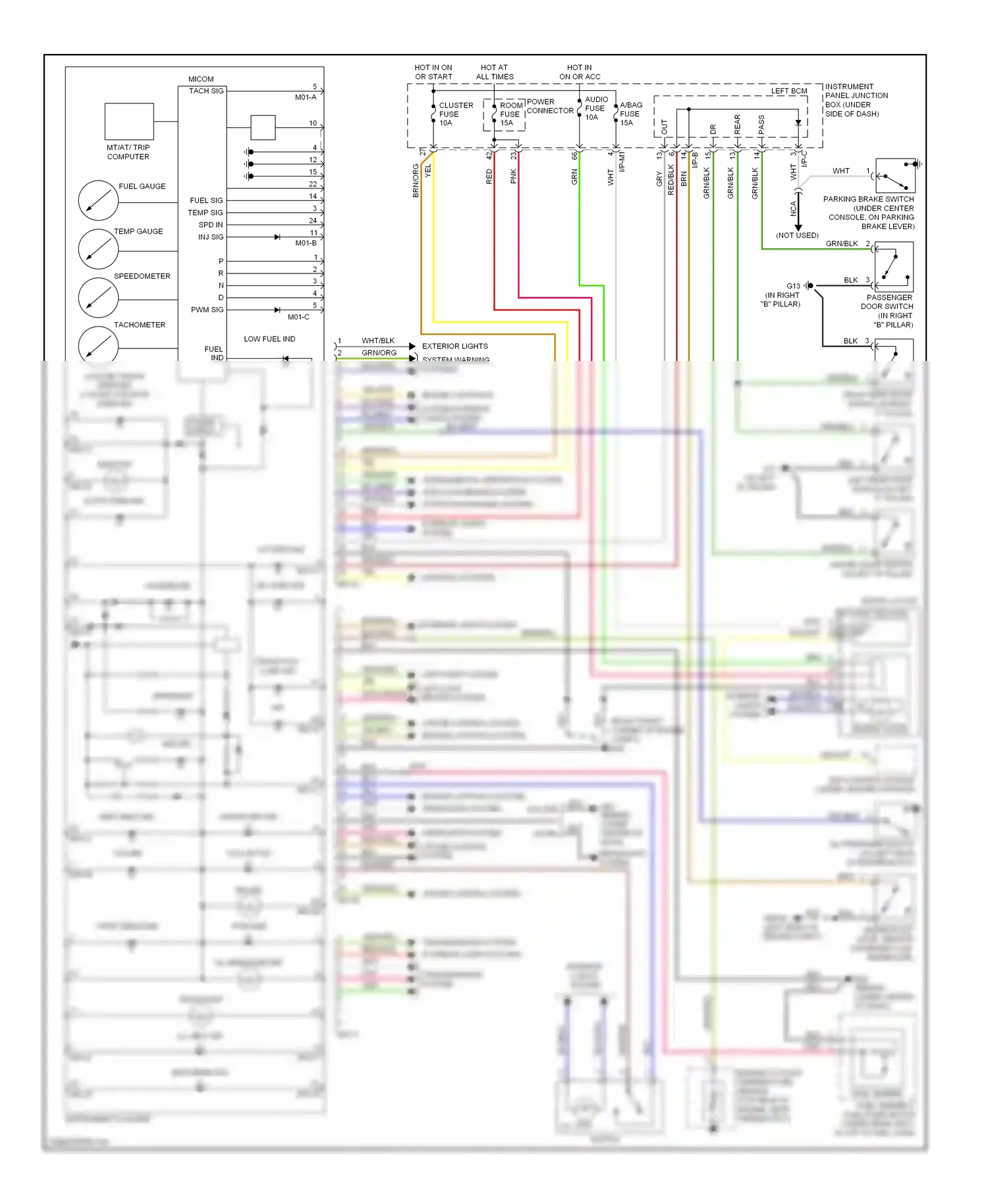 Kia Spectra I facelift 2 (2004-2011) abs ind. wiring diagram  (2 of 2)