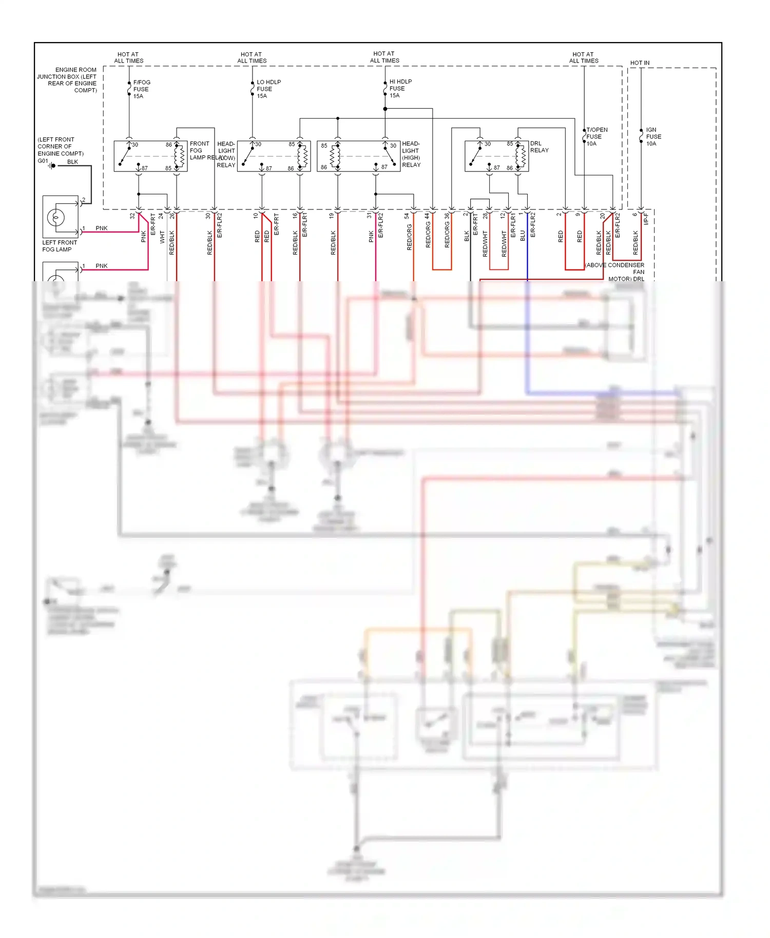 Kia Spectra I facelift 2 (2004-2011) nca wiring diagram  (14 of 26)
