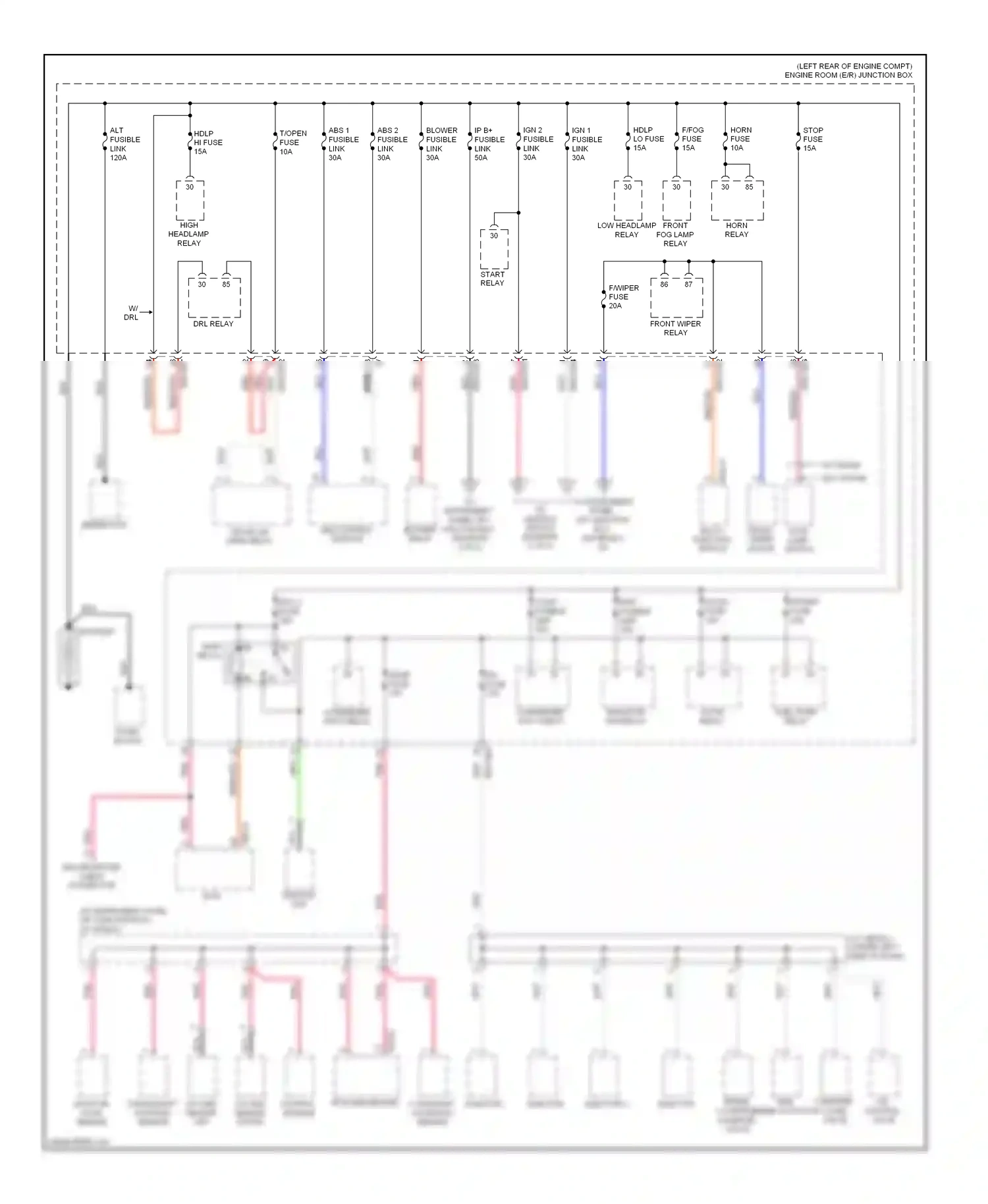 Kia Spectra I facelift 2 (2004-2011) nca wiring diagram  (17 of 26)