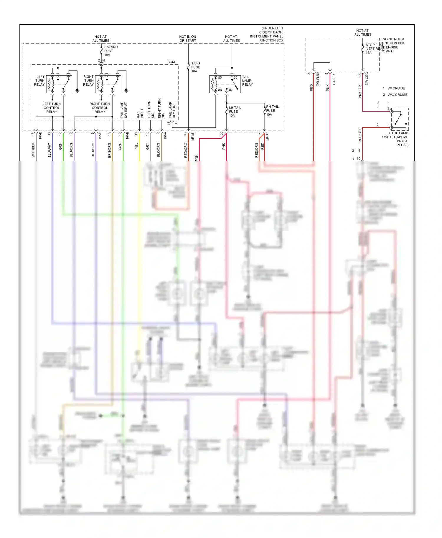 Kia Spectra I facelift 2 (2004-2011) nca wiring diagram  (5 of 26)