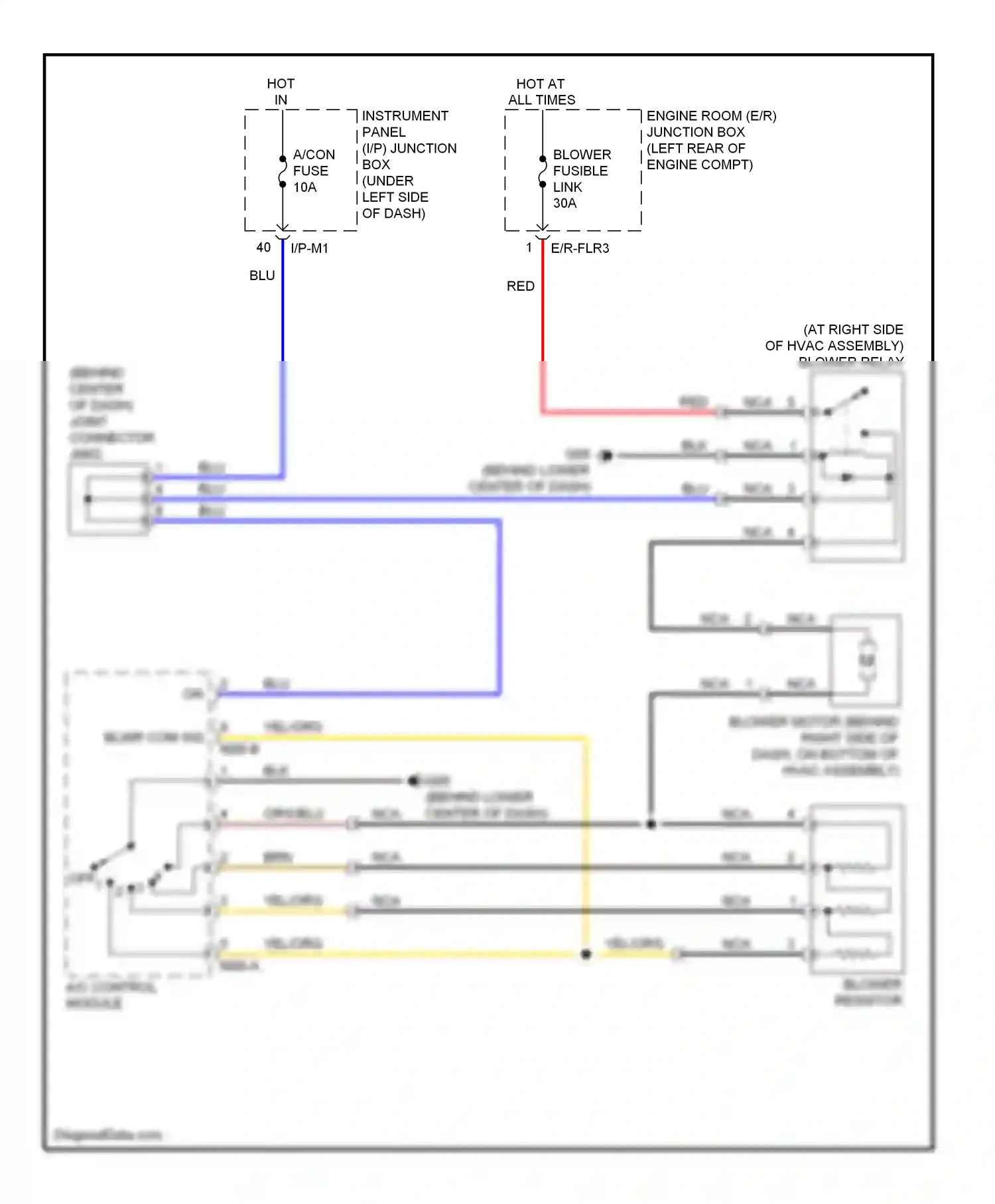 Kia Spectra I facelift 2 (2004-2011) nca wiring diagram  (6 of 26)
