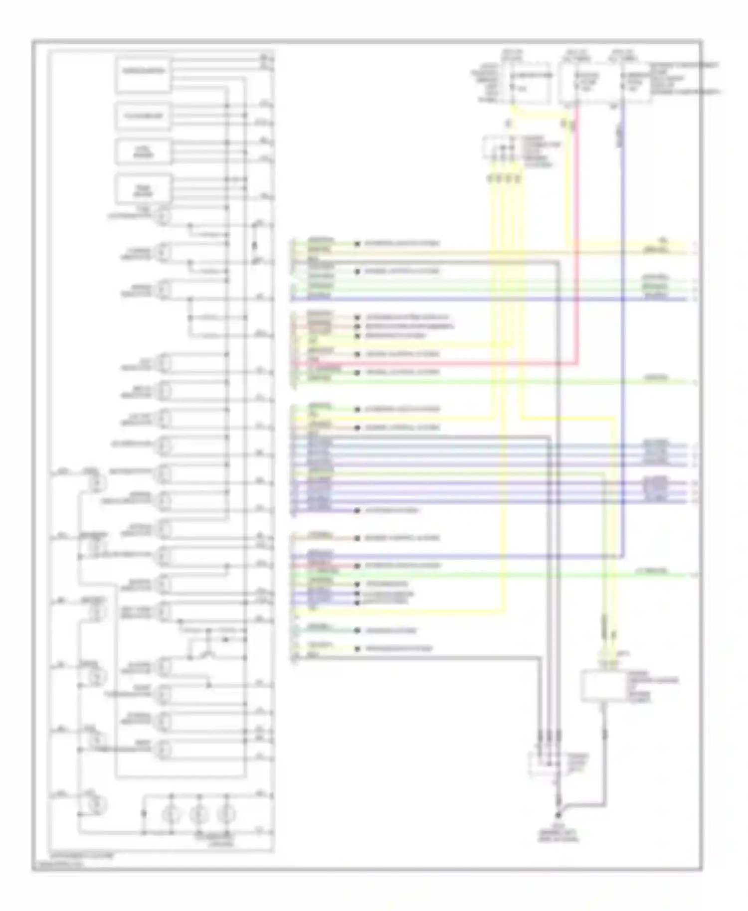 Wiring diagram hot at all times for Kia Spectra I (2000-2001) (15 of 20)