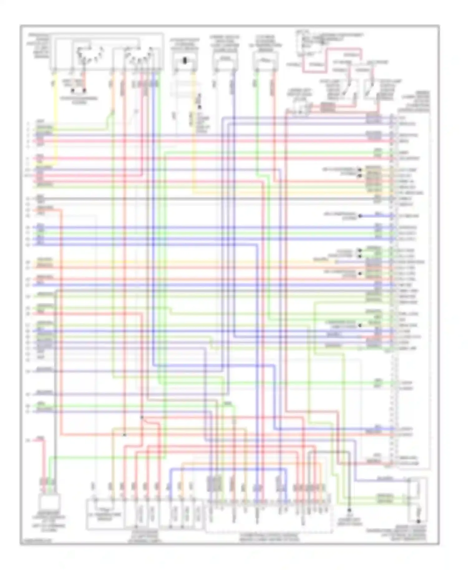 Spectra Kia II (2004-2008): Wiring diagram engine performance 2.0l (3 of 3)