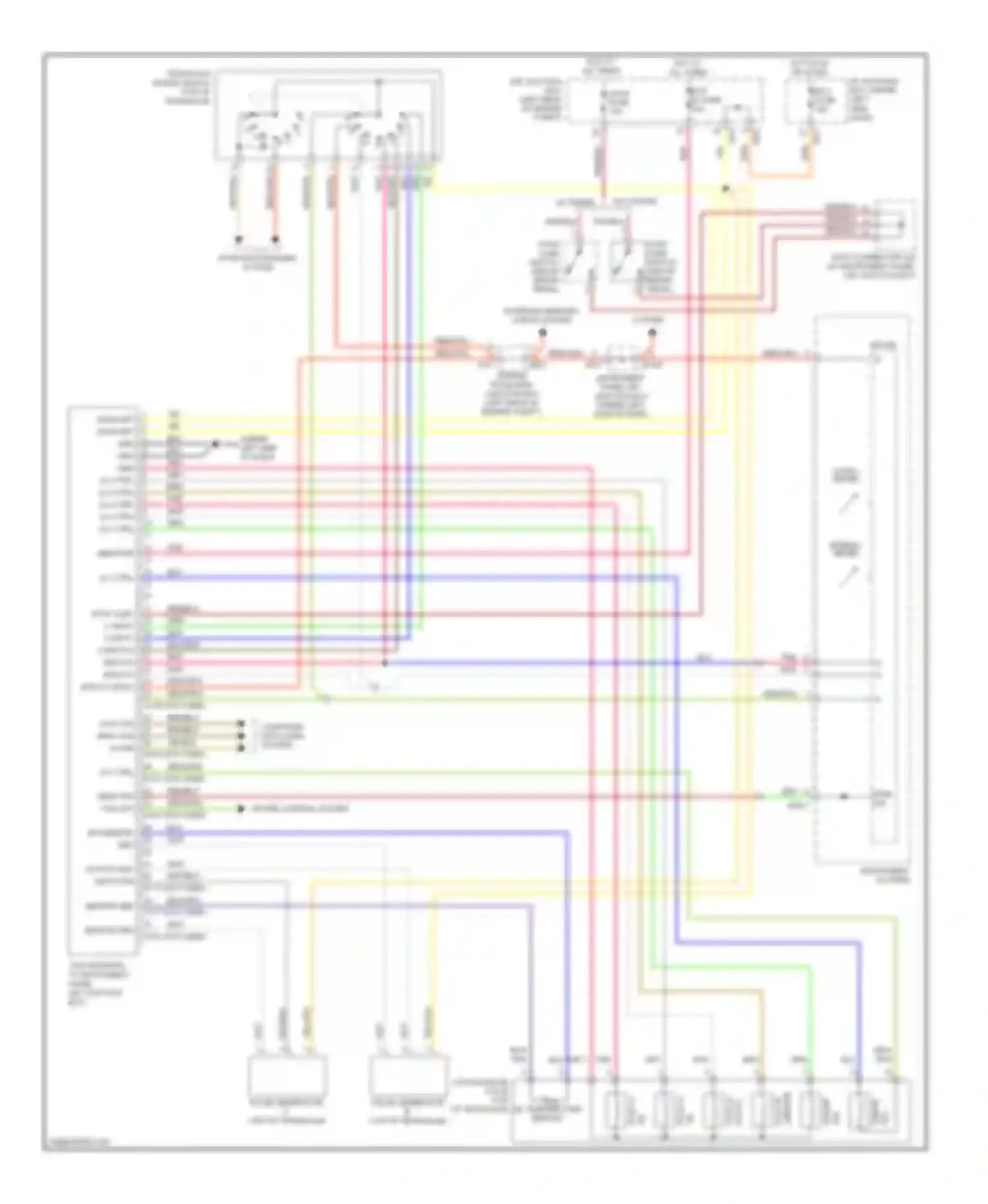 Spectra Kia II (2004-2008): Transmission circuit, a4cf2