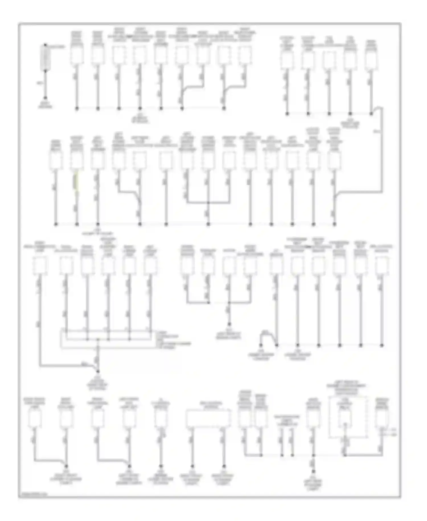 Wiring diagram left outside mirror motor, defogger left front door switch for Kia Spectra II (2004-2008) (1 of 1)