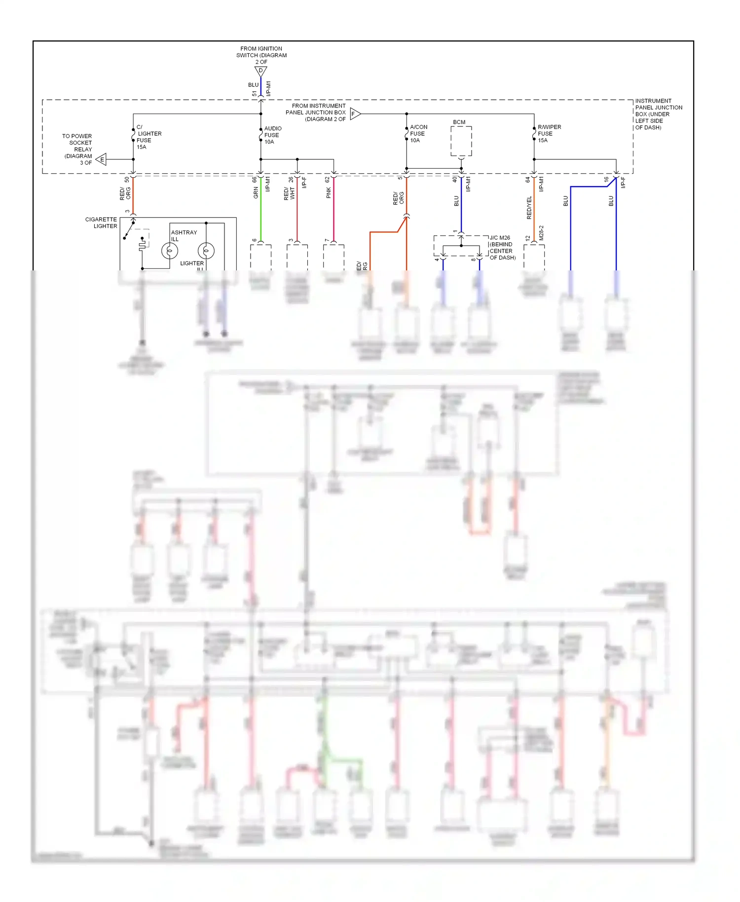 Wiring diagram nca for Kia Spectra II (2004-2008) (19 of 25)