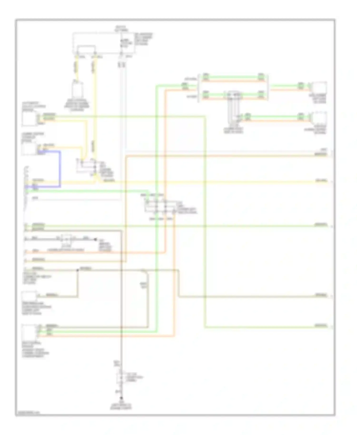Sportage Kia II facelift (2008-2010): 2.0l, computer data lines circuit (1 of 2)