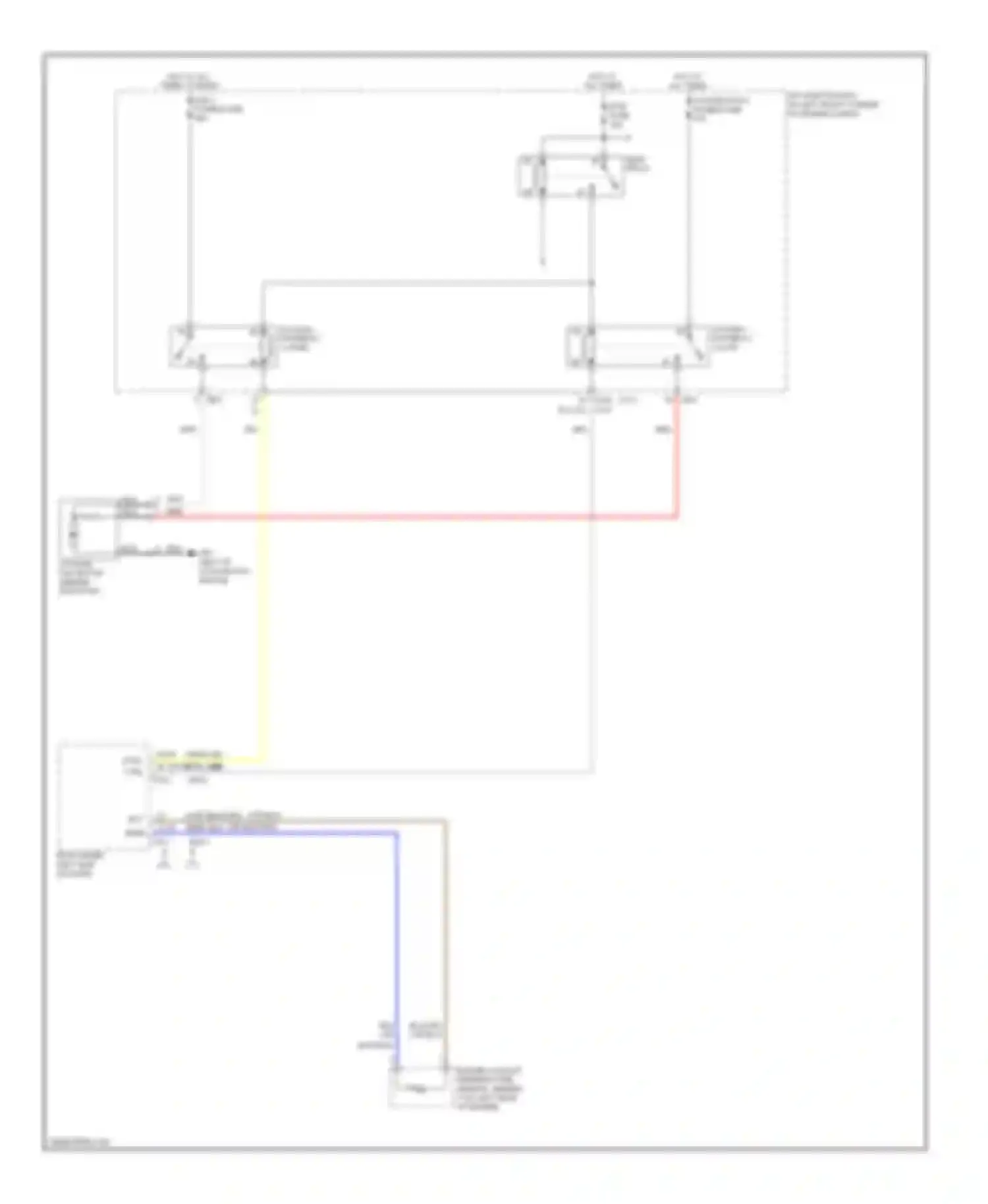Sportage Kia II facelift (2008-2010): Cooling fan circuit