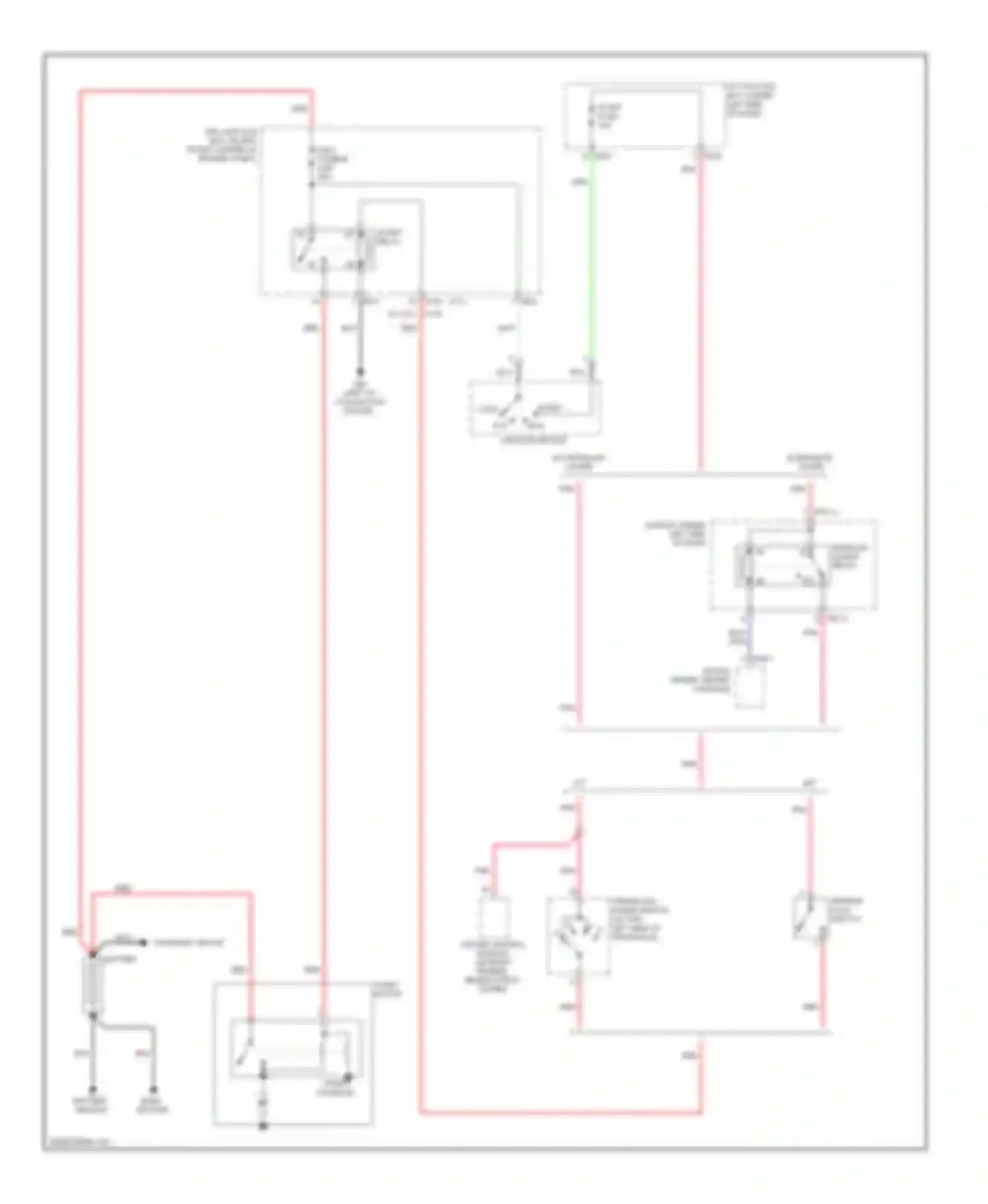 Sportage Kia II facelift (2008-2010): Starting circuit