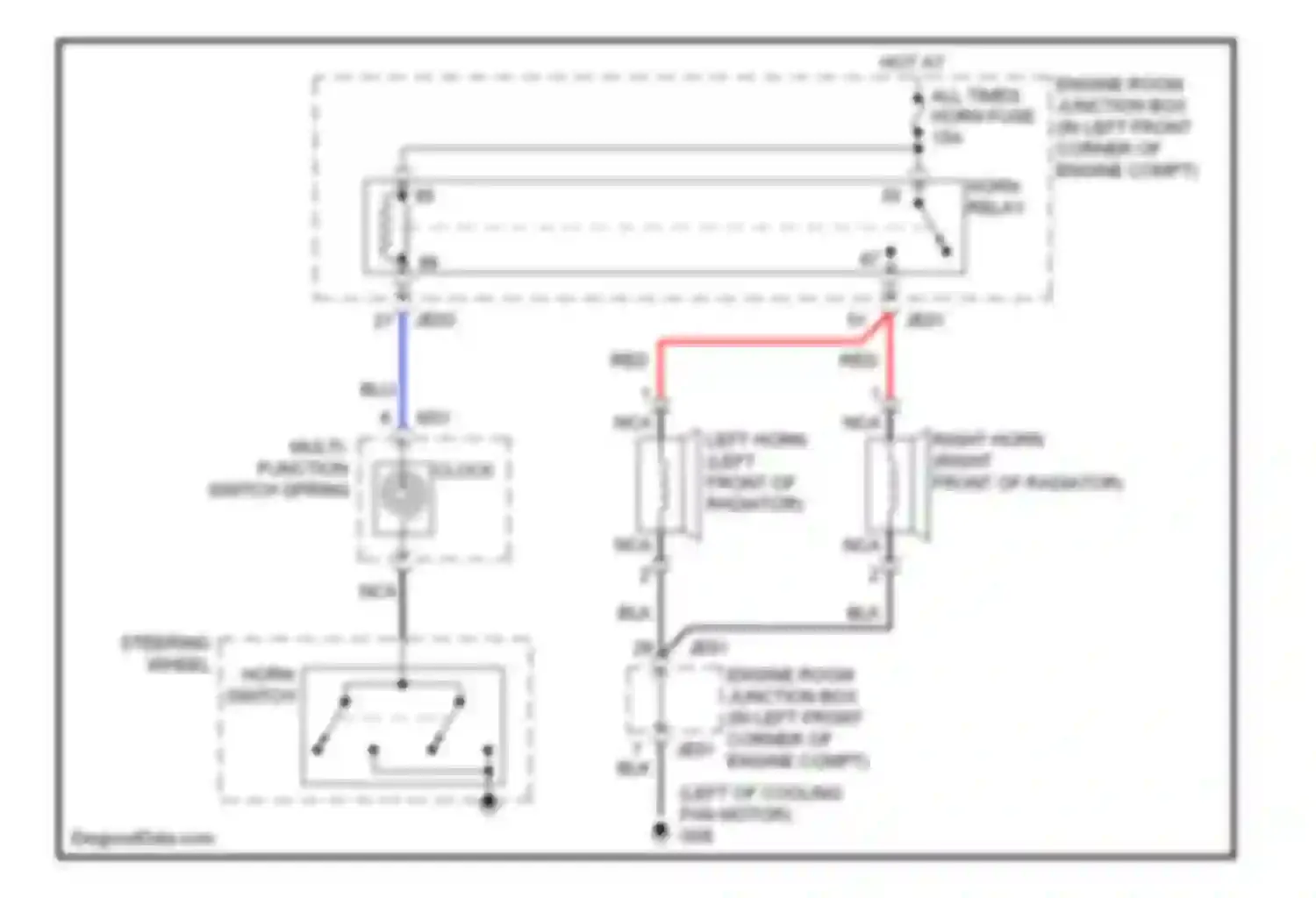 Wiring diagram multi- function clock switch spring for Kia Sportage II facelift (2008-2010) (1 of 1)