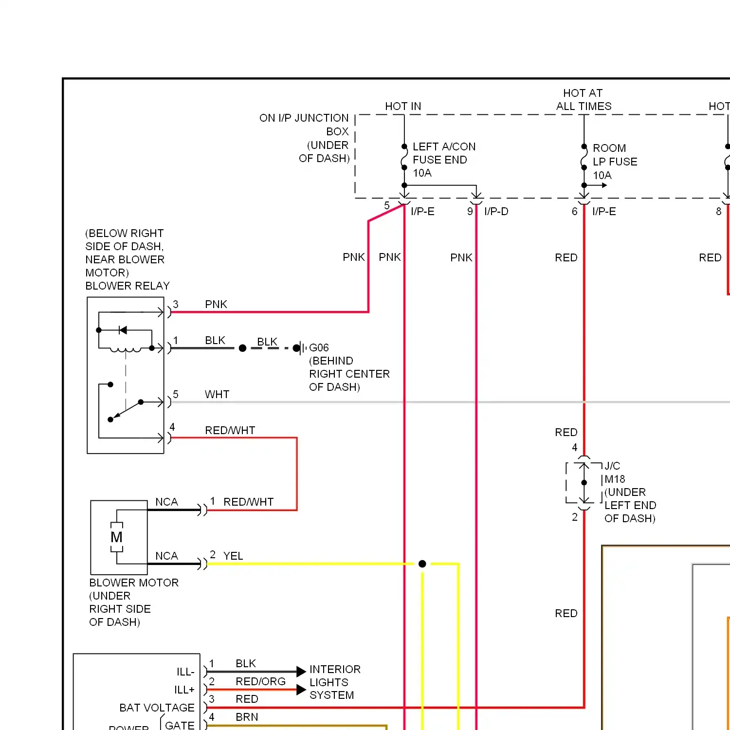 Automatic a/c circuit (1 of 2)