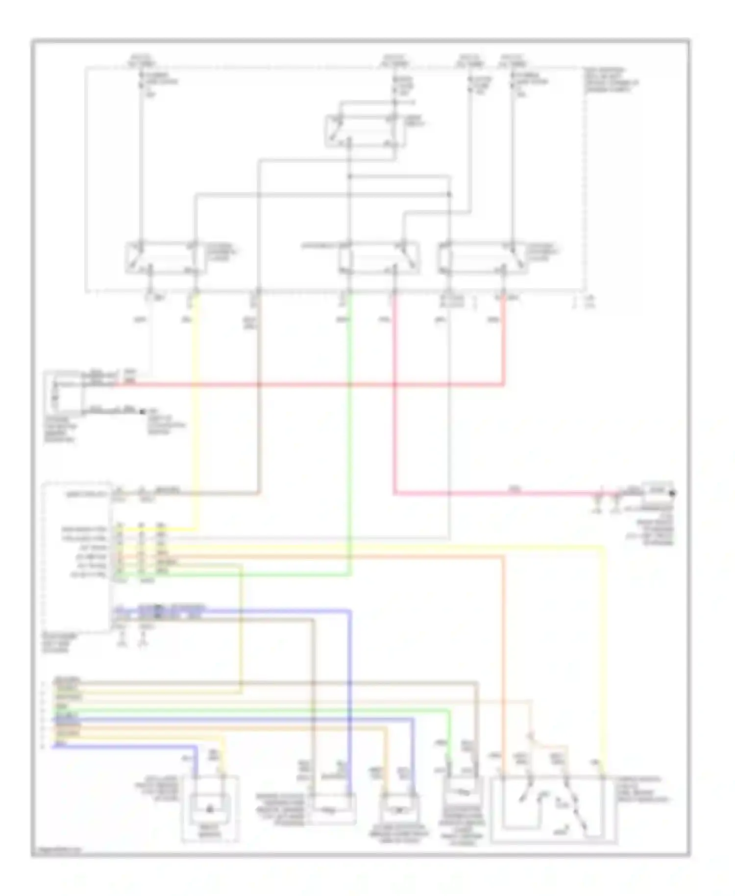Sportage Kia II (2004-2008): Automatic a/c circuit (2 of 2)