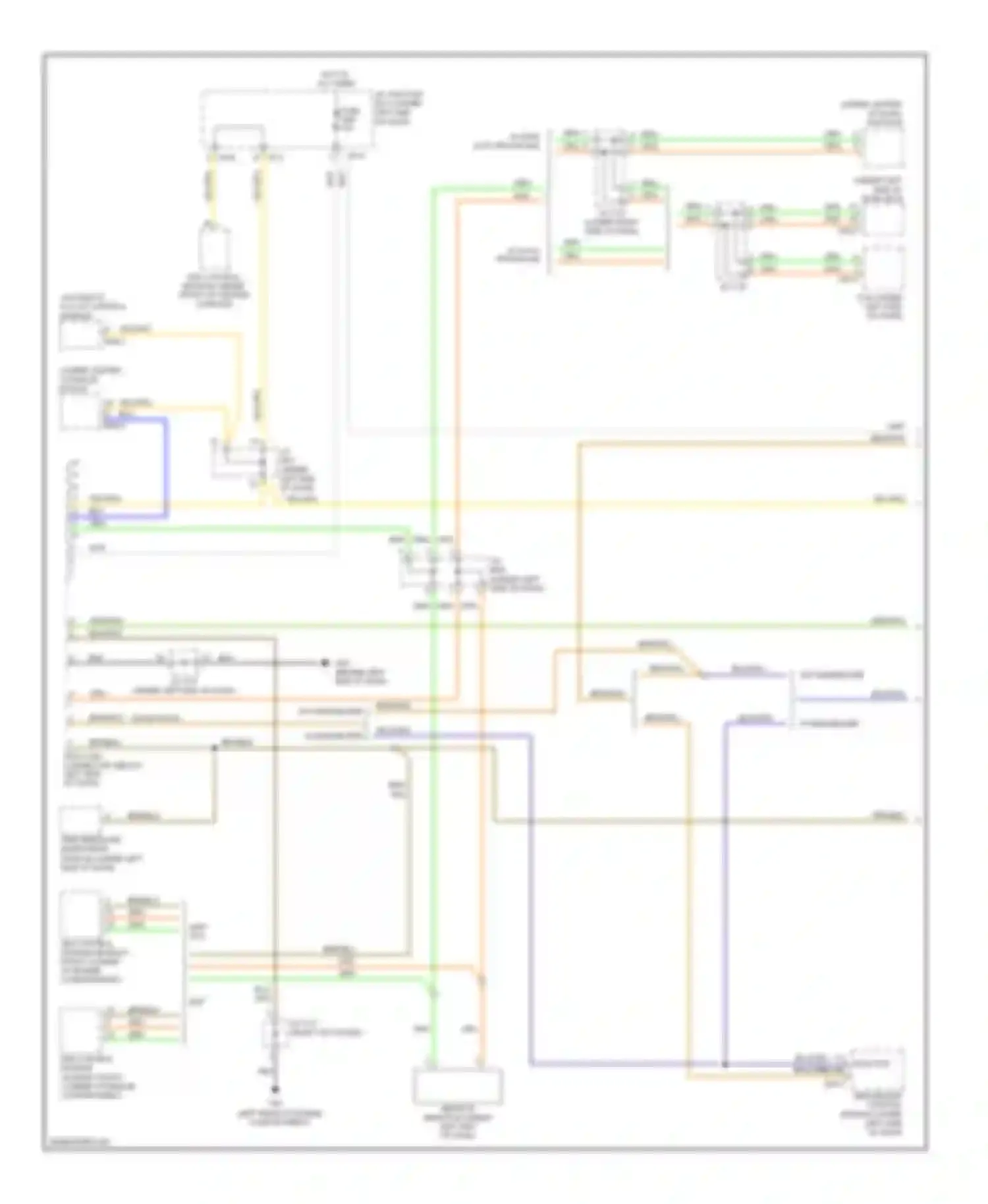 Sportage Kia II (2004-2008): 2.7l, computer data lines circuit (1 of 2)