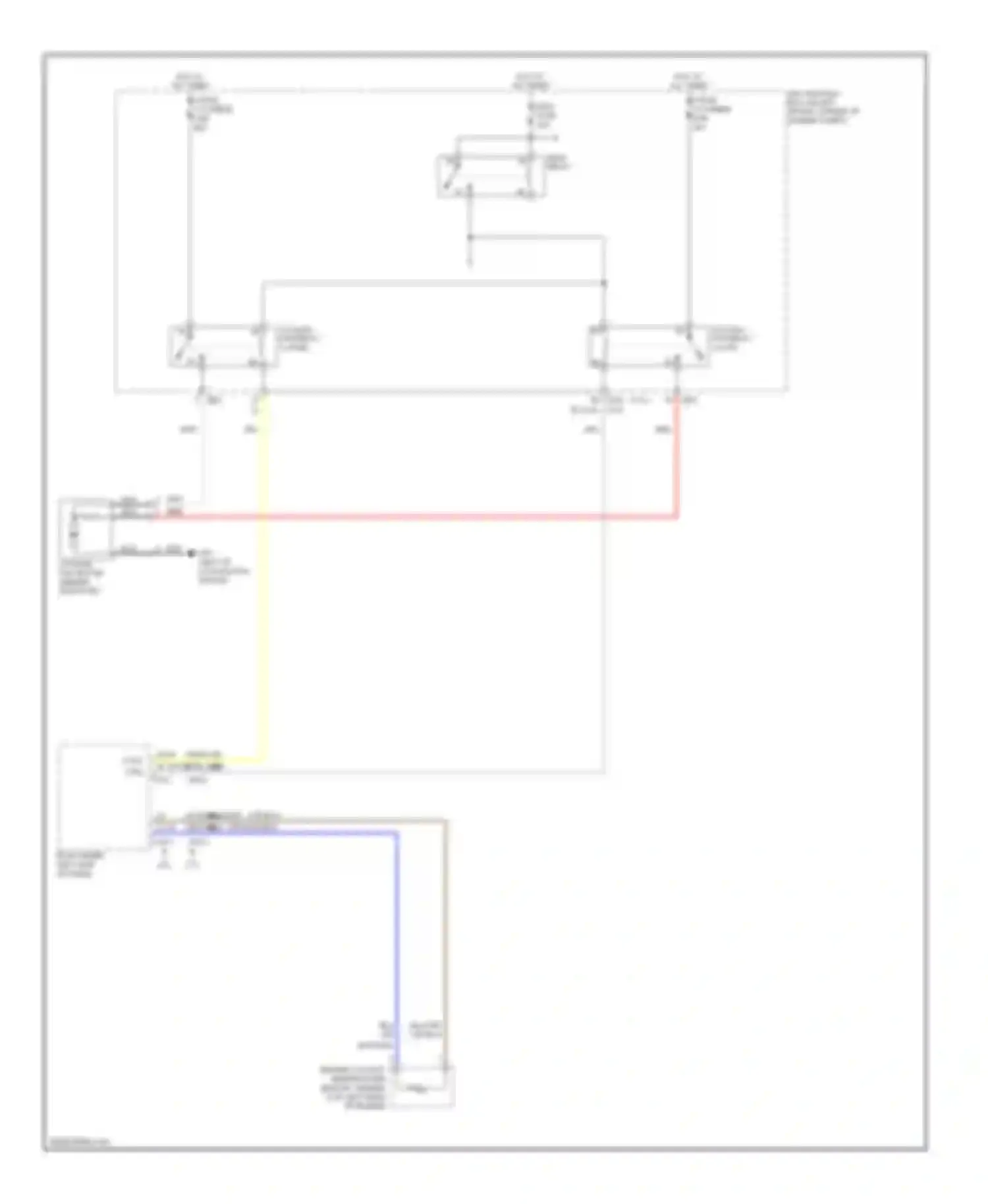 Sportage Kia II (2004-2008): Cooling fan circuit