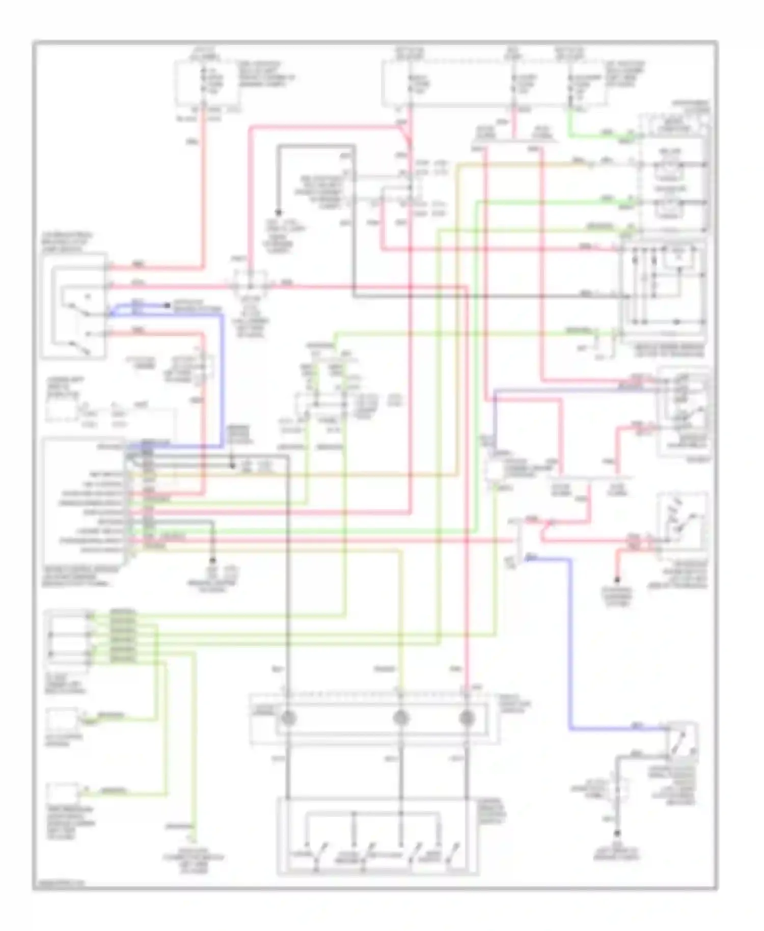 Sportage Kia II (2004-2008): Cruise control circuit