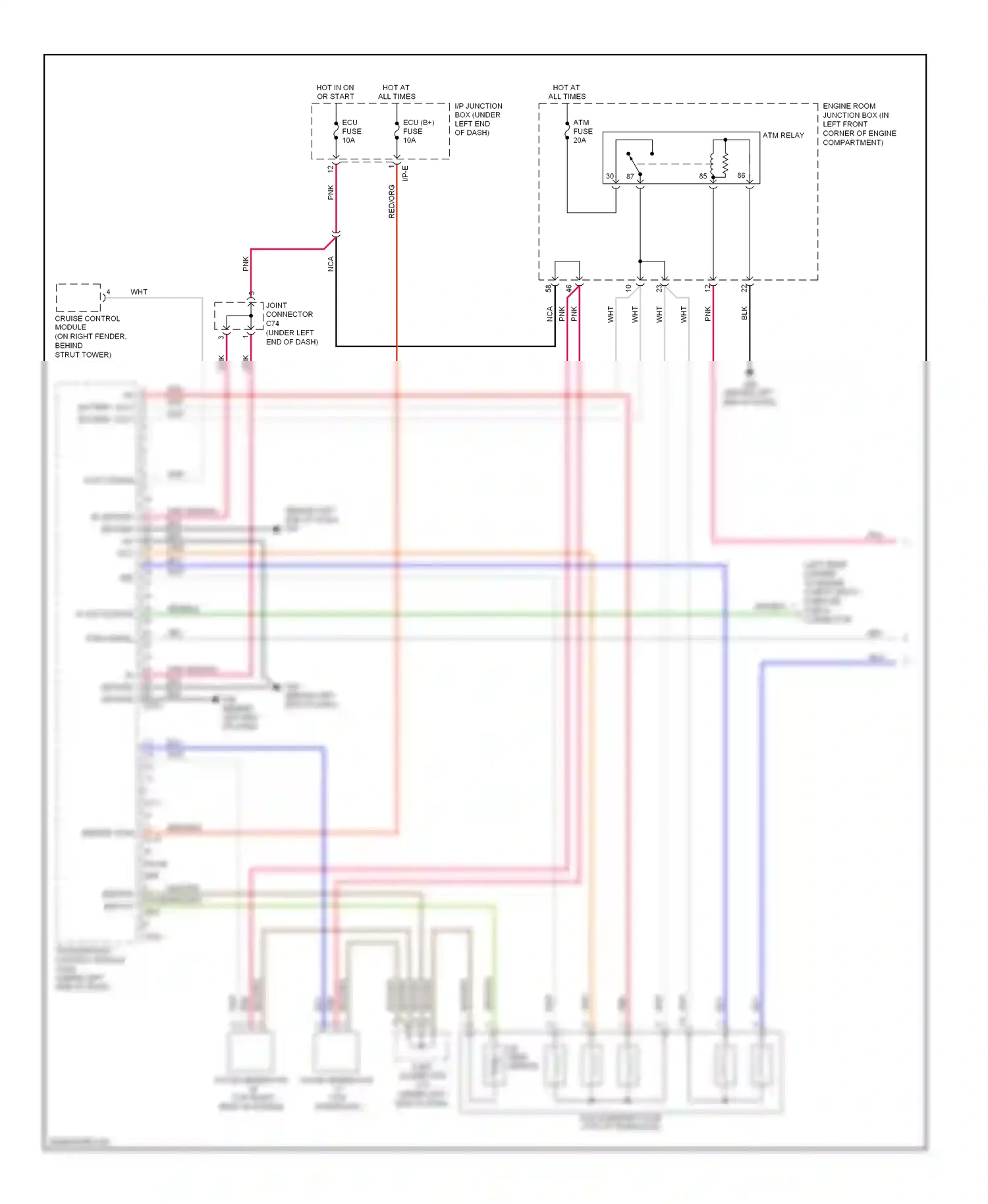 Wiring diagram flash source for Kia Sportage II (2004-2008) (1 of 1)