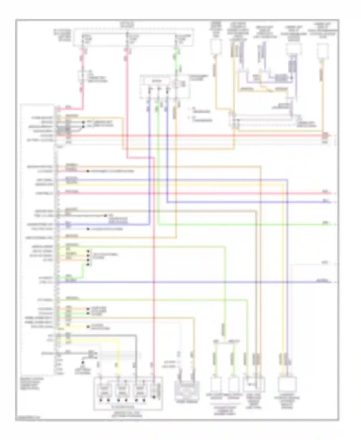 Wiring diagram pnk 1 2 3 4 5 6 7 8 9 on/start input for Kia Sportage II (2004-2008) (1 of 1)