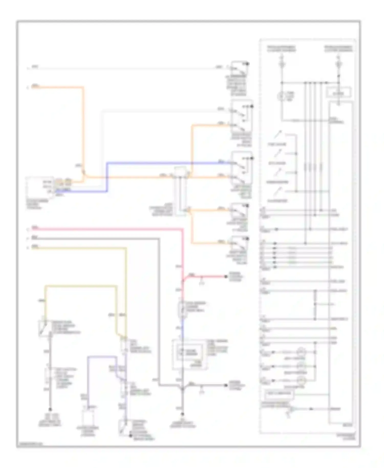 Wiring diagram pwm sig for Kia Sportage II (2004-2008) (3 of 3)
