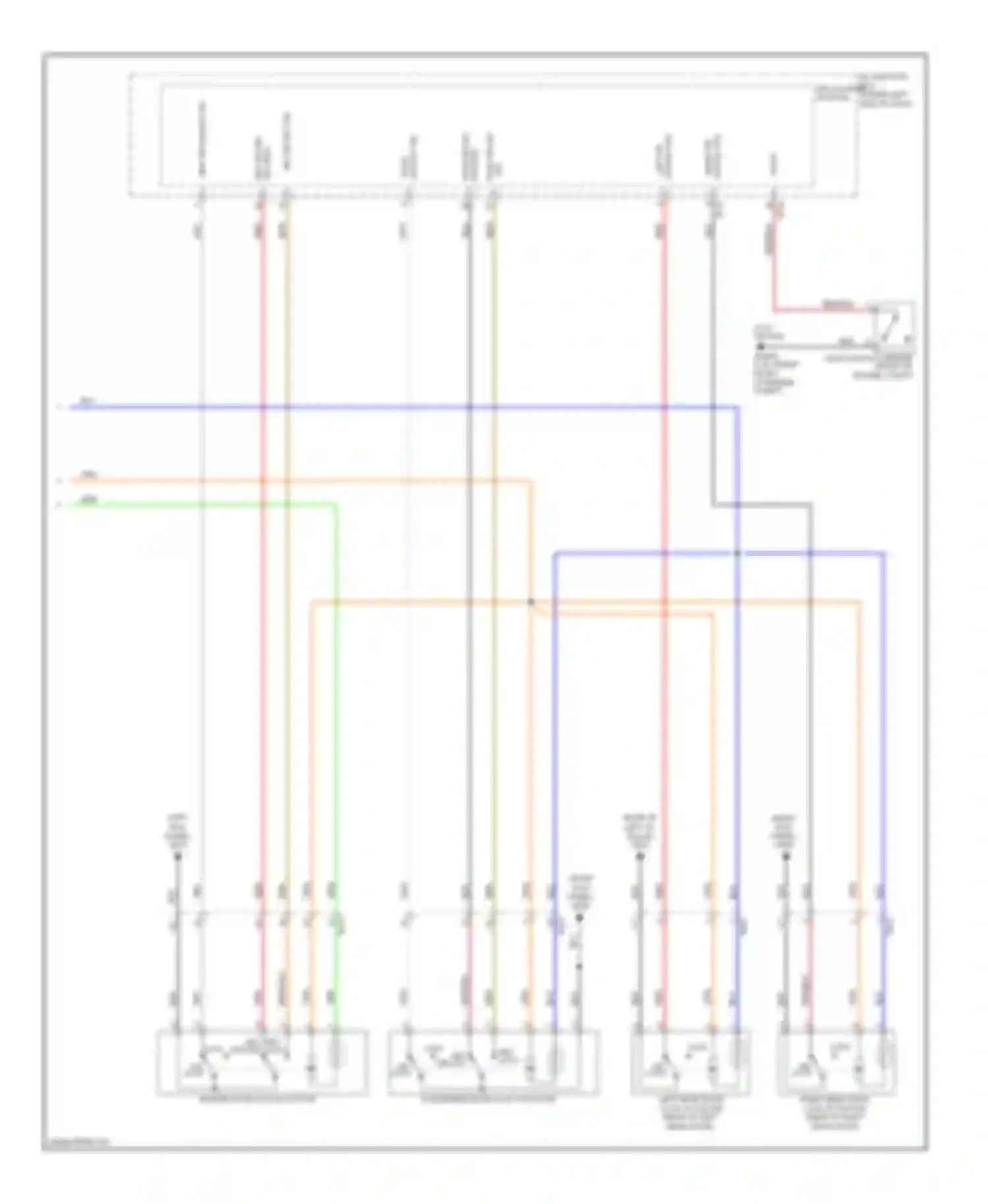 Sportage Kia III (2010-2014): 2.4l, forced entry circuit (2 of 2)