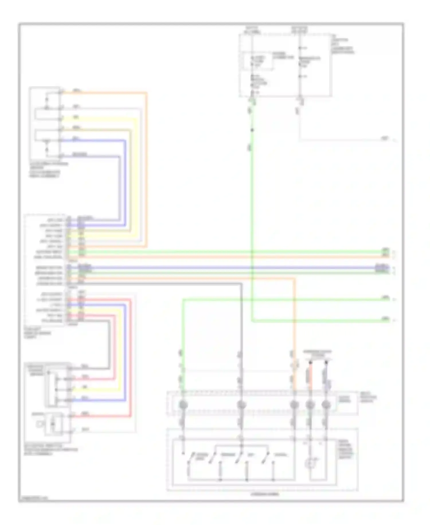 Sportage Kia III (2010-2014): 2.4l, cruise control circuit (1 of 2)