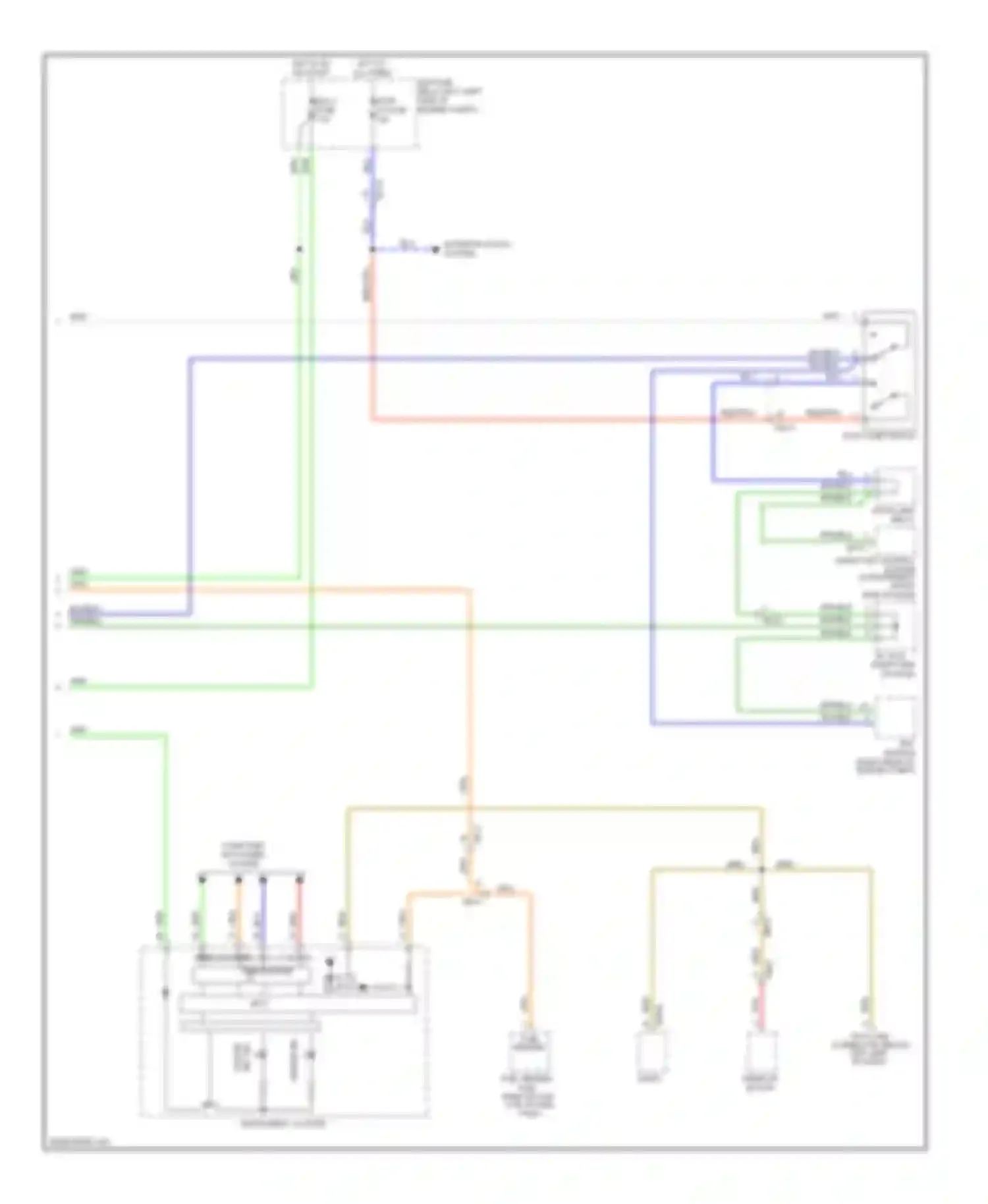 Sportage Kia III (2010-2014): 2.4l, cruise control circuit (2 of 2)