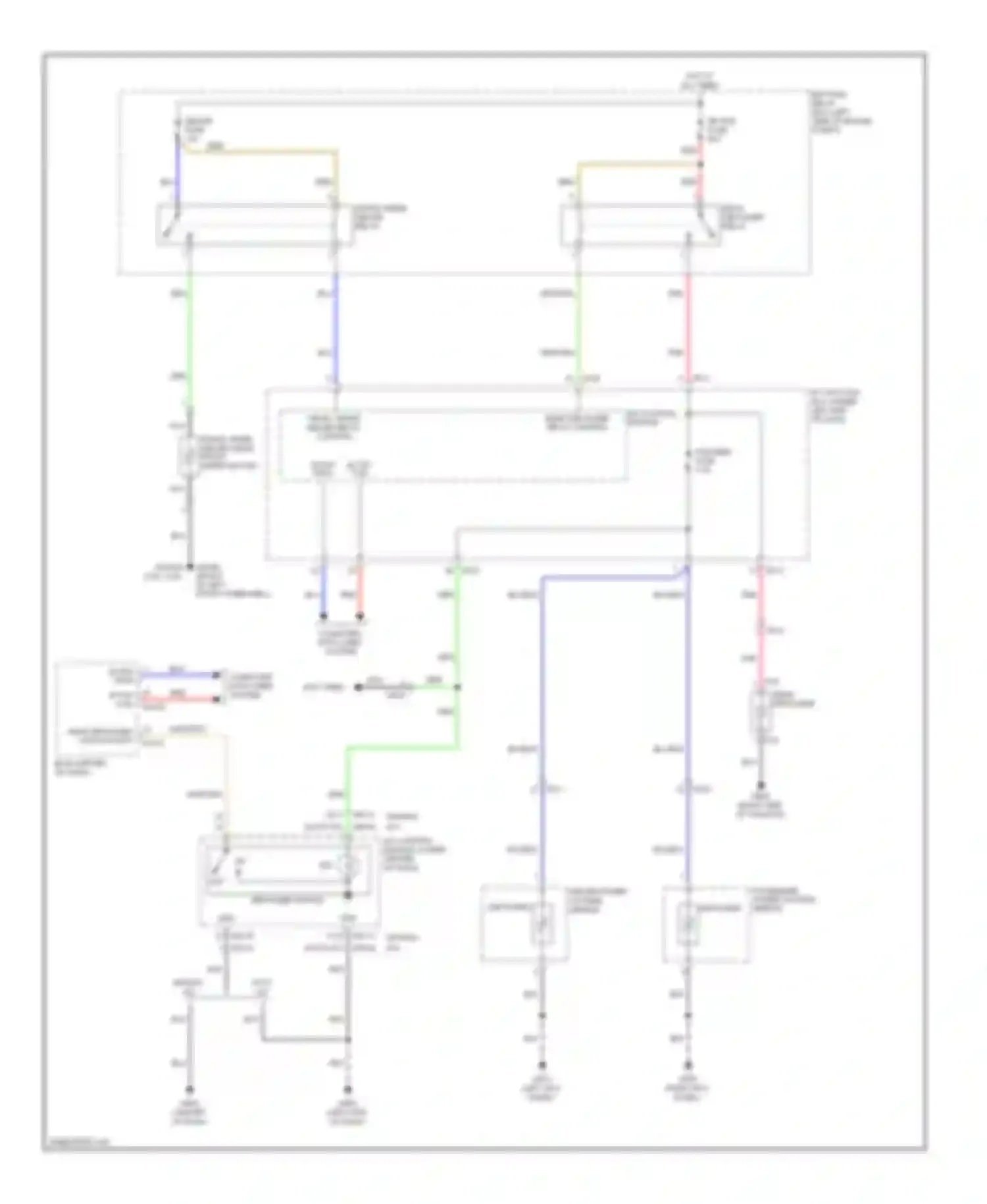 Sportage Kia III (2010-2014): Defoggers circuit