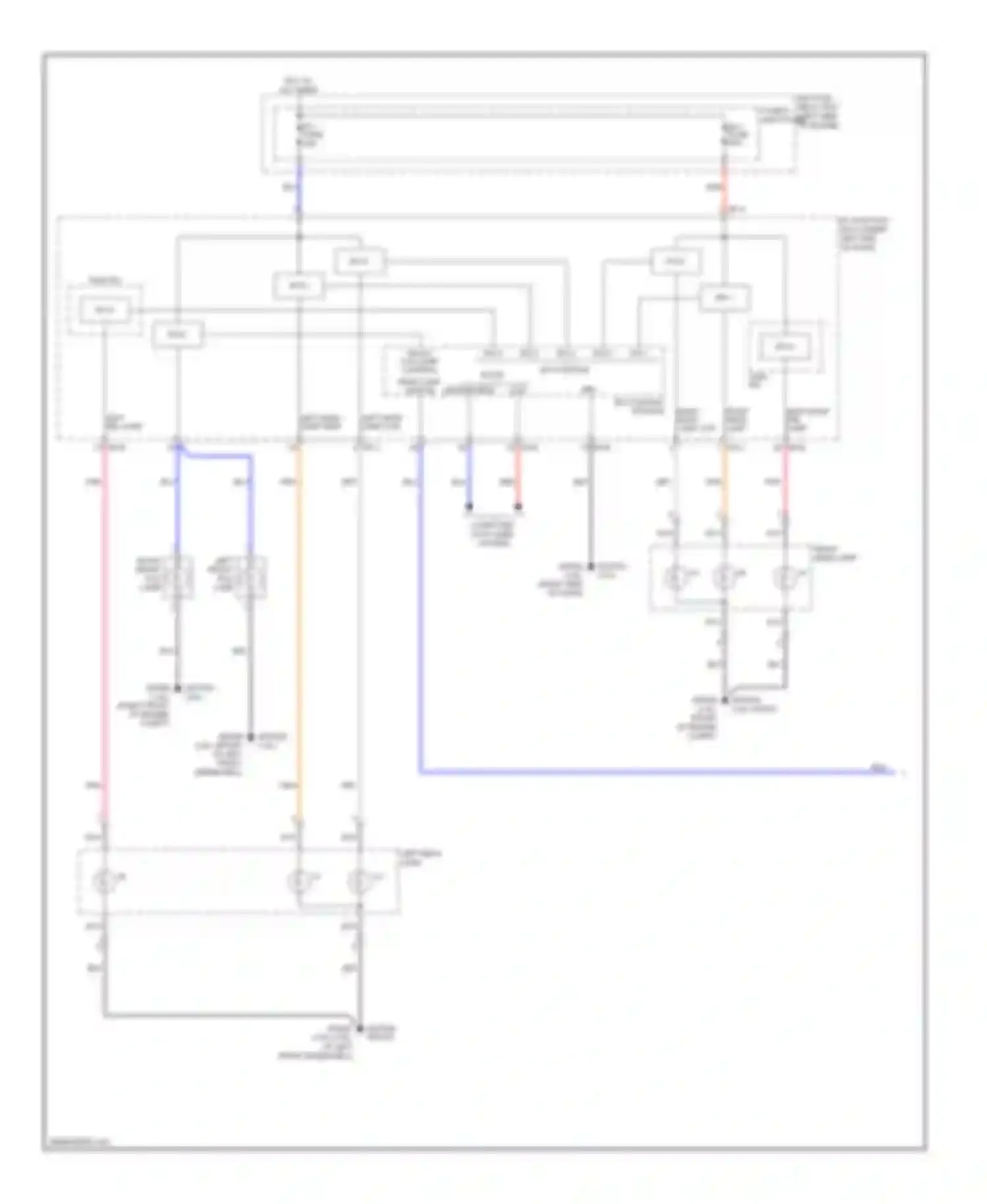 Sportage Kia III (2010-2014): Headlights circuit (1 of 2)