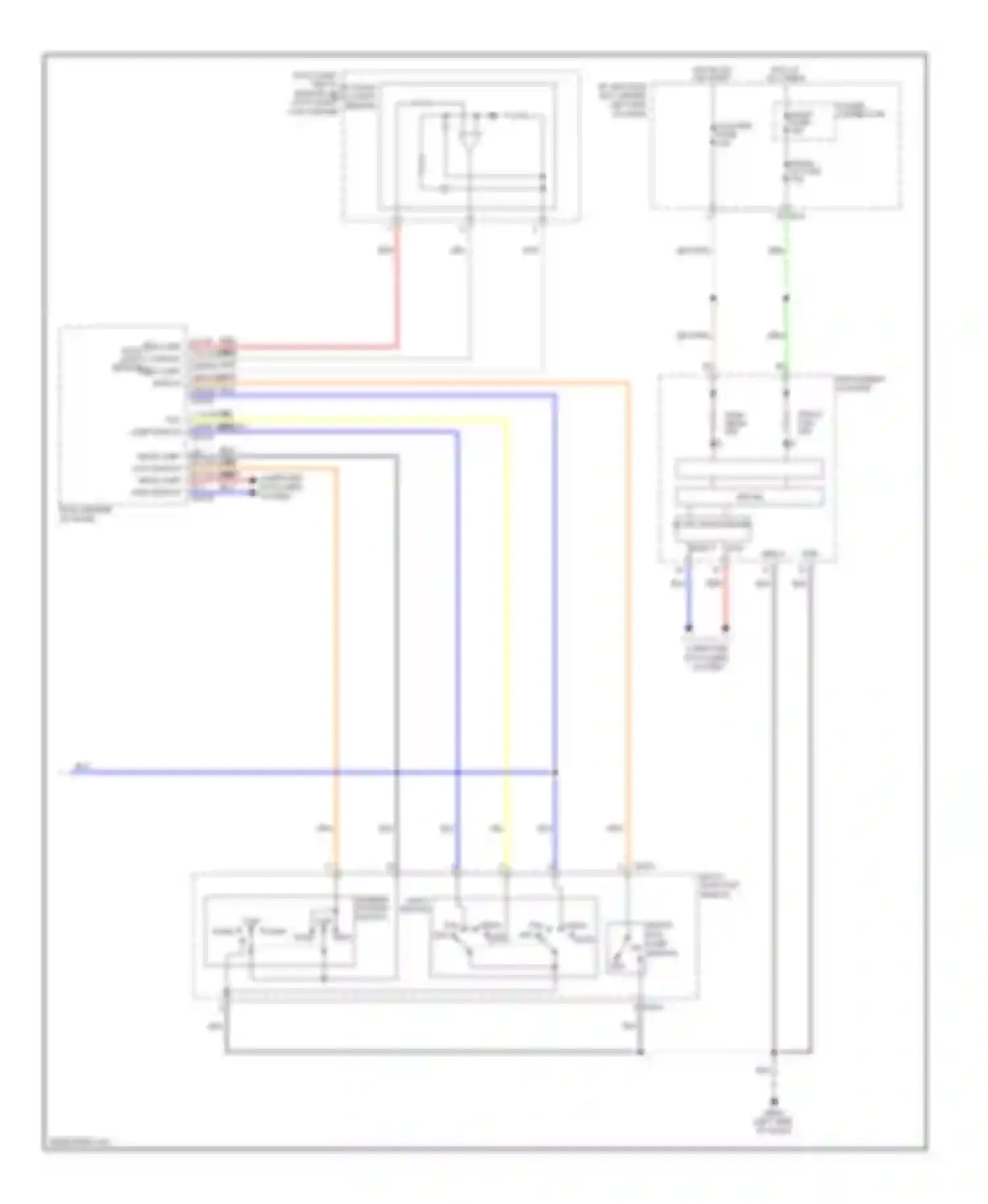 Sportage Kia III (2010-2014): Headlights circuit (2 of 2)