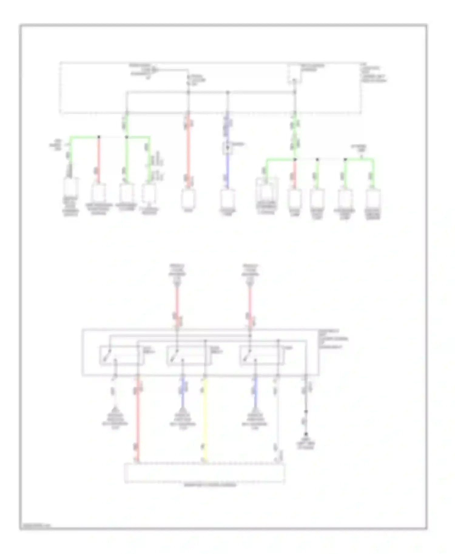 Sportage Kia III (2010-2014): Power distribution circuit (6 of 6)
