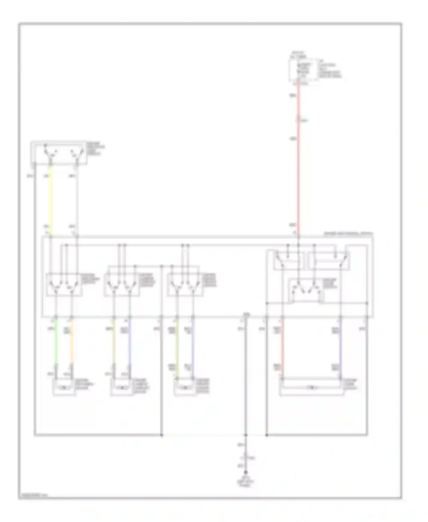 Sportage Kia III (2010-2014): Lumbar circuit, with power seats