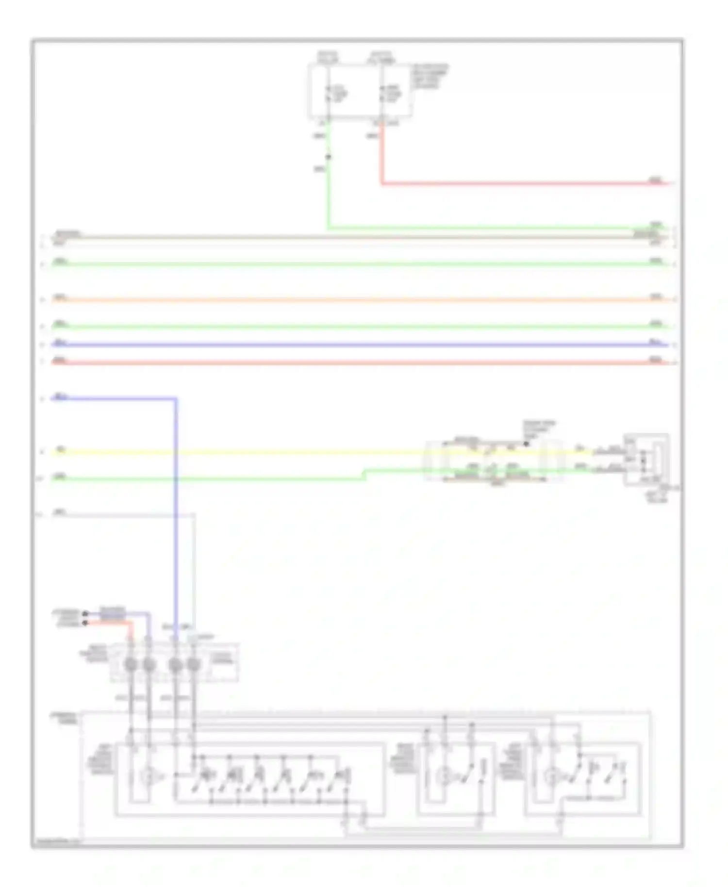 Sportage Kia III (2010-2014): Premium radio circuit, with navigation with amplifier (2 of 3)